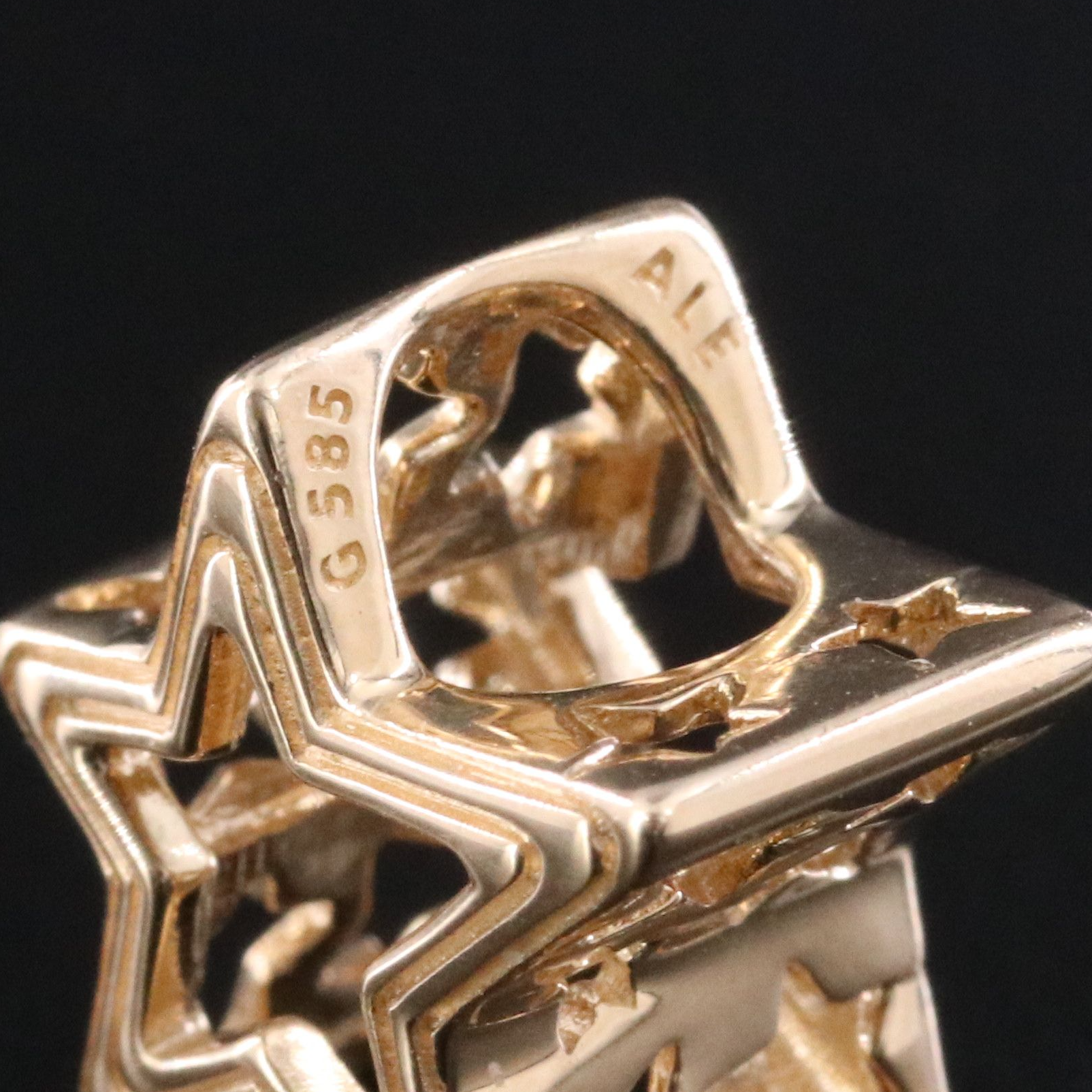 Pandora 14K Star Charm