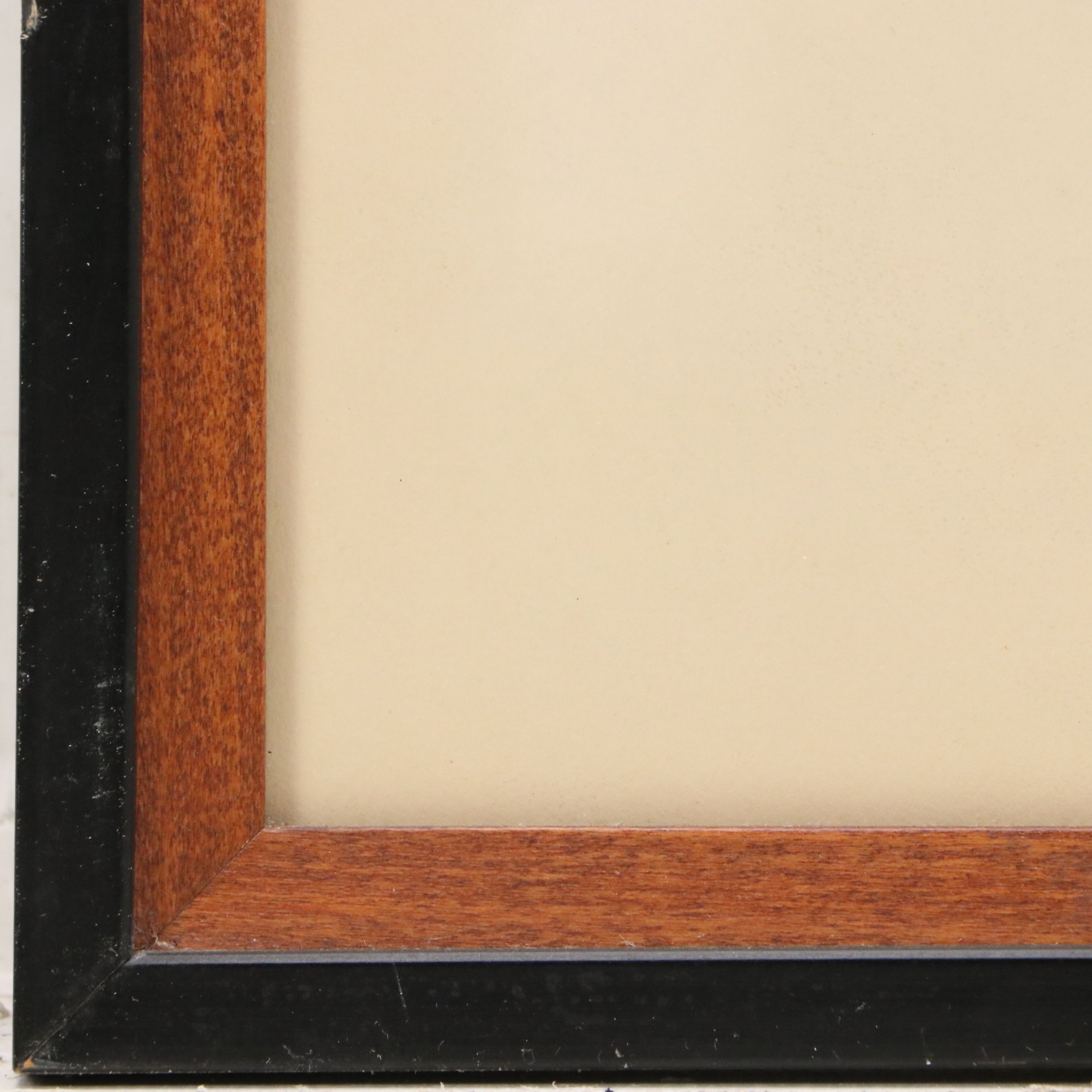 Frank Eckmair Color Woodcut "Corner of the Field"