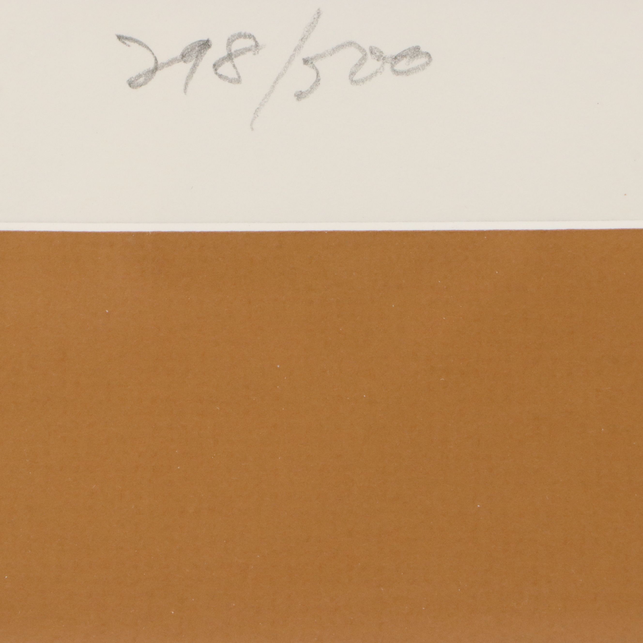 Brett Harper Serigraph of Brass and Stringed Instruments