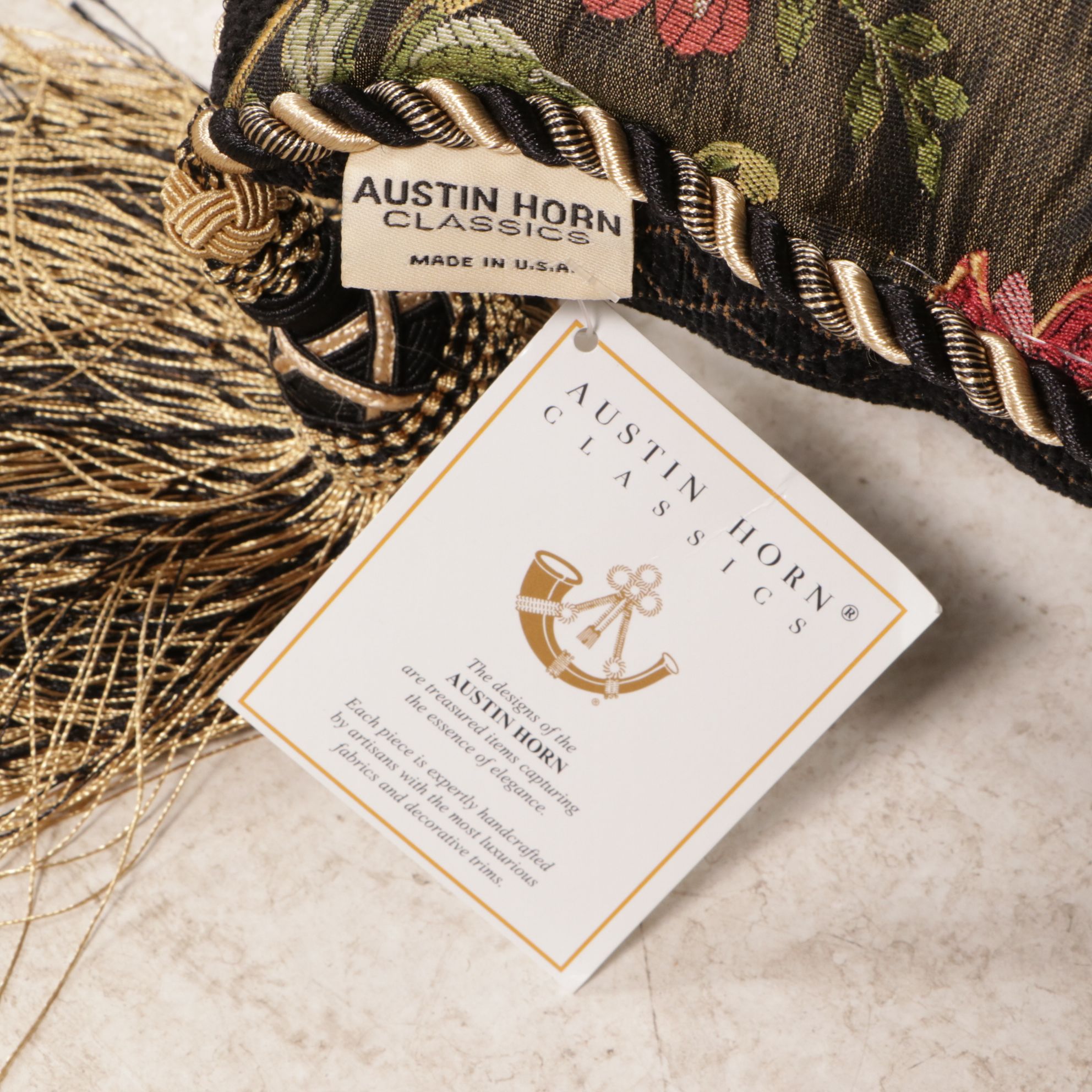 Austin Horn Collection "Gustone" Comforter Set with Shams, Pillows and Bed Skirt