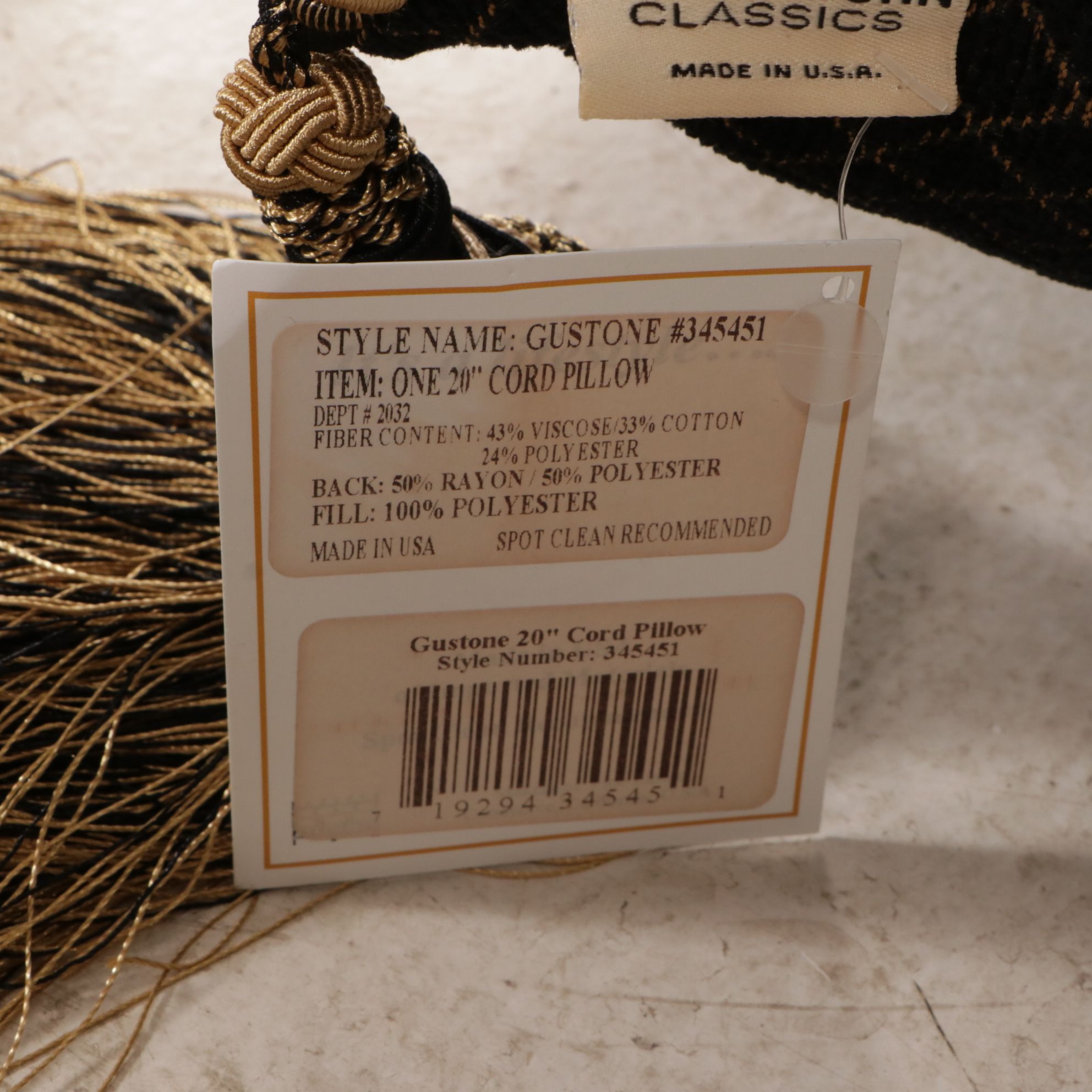 Austin Horn Collection "Gustone" Comforter Set with Shams, Pillows and Bed Skirt