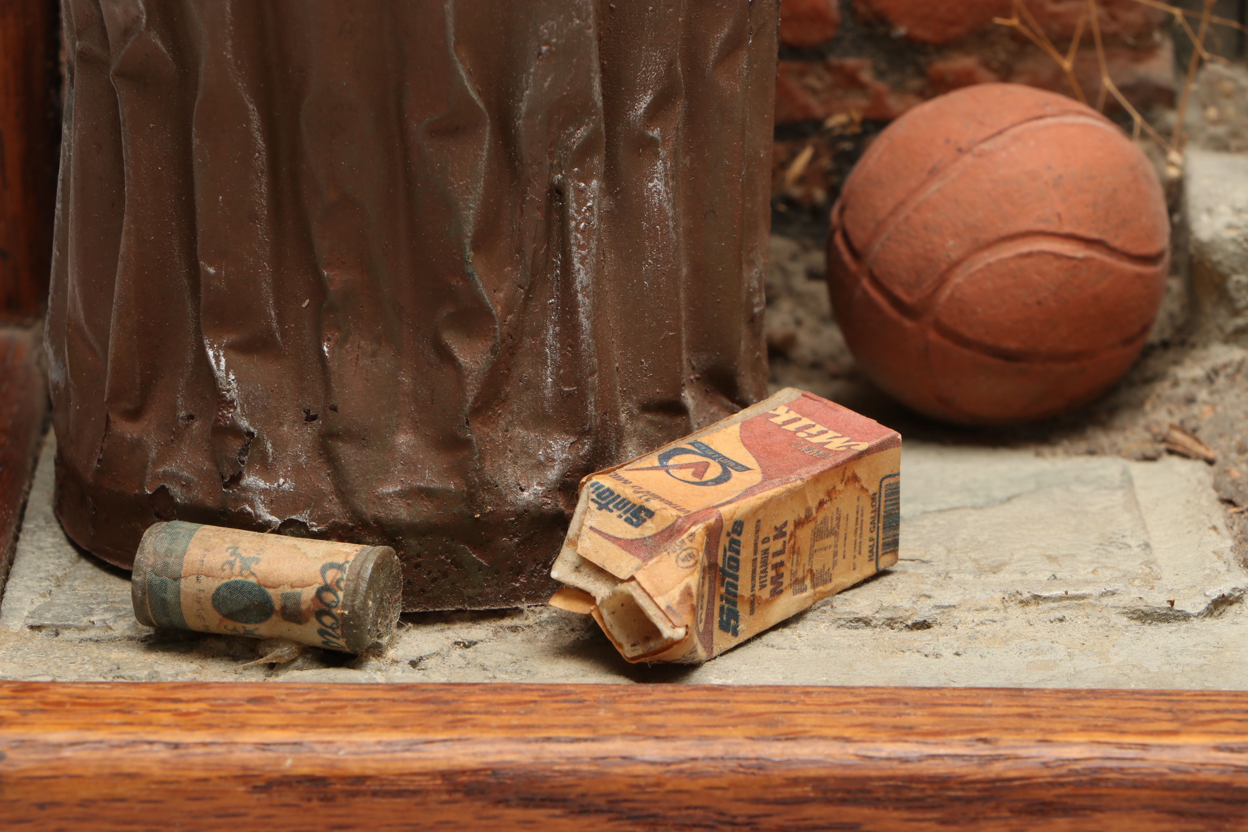 Michael Garman "Back Door" Cityscape Diorama Scene