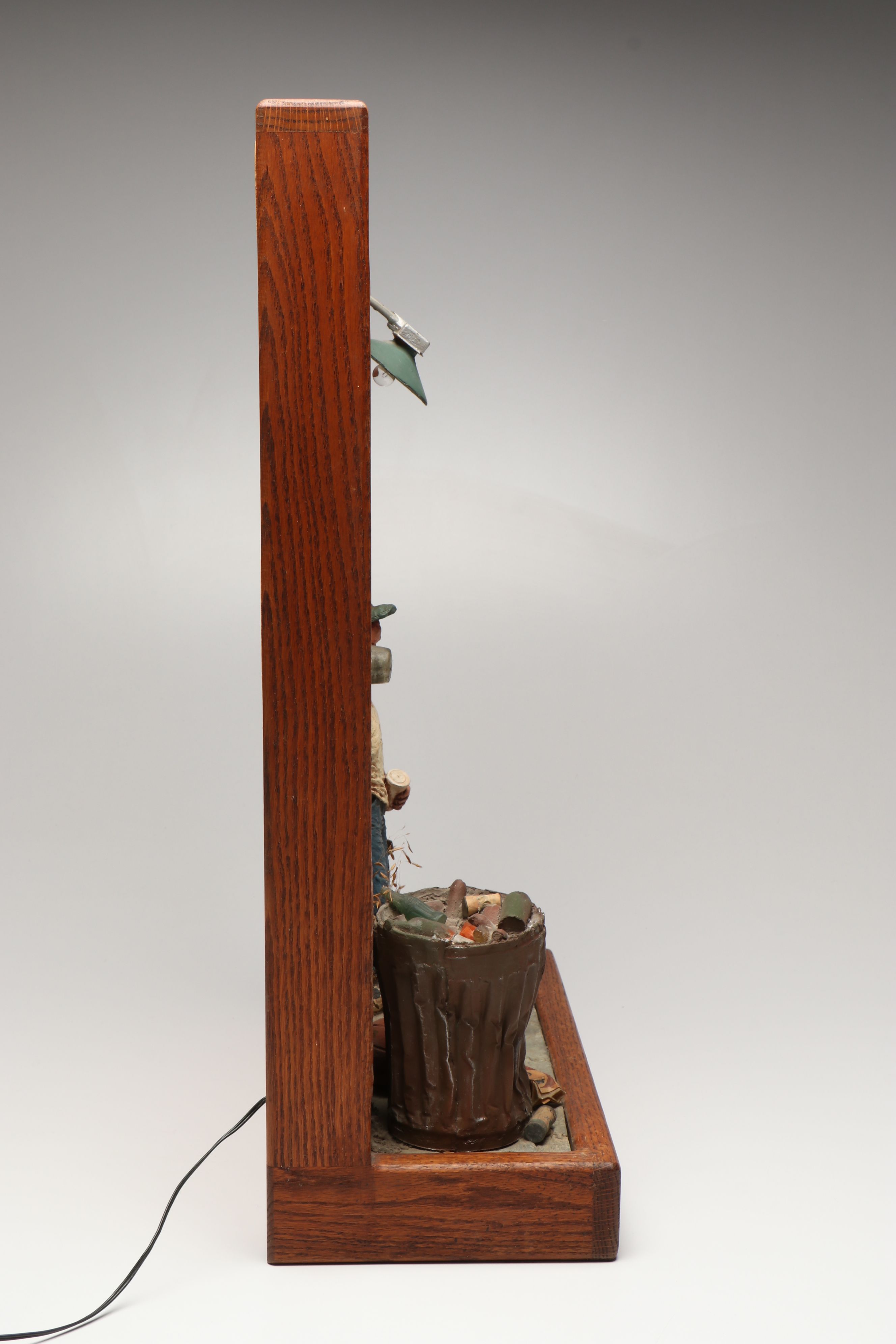 Michael Garman "Back Door" Cityscape Diorama Scene