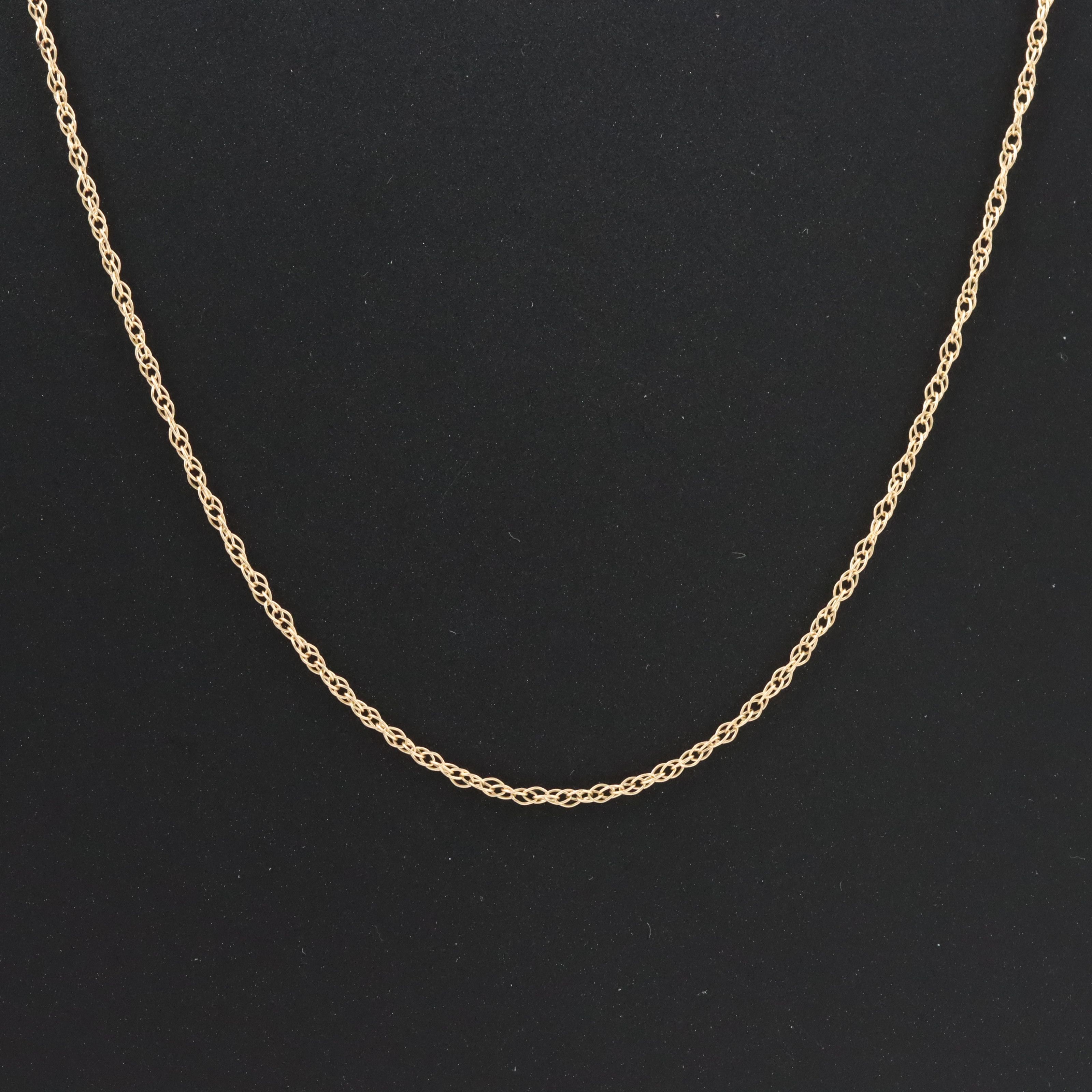 14K Singapore Chain Necklace