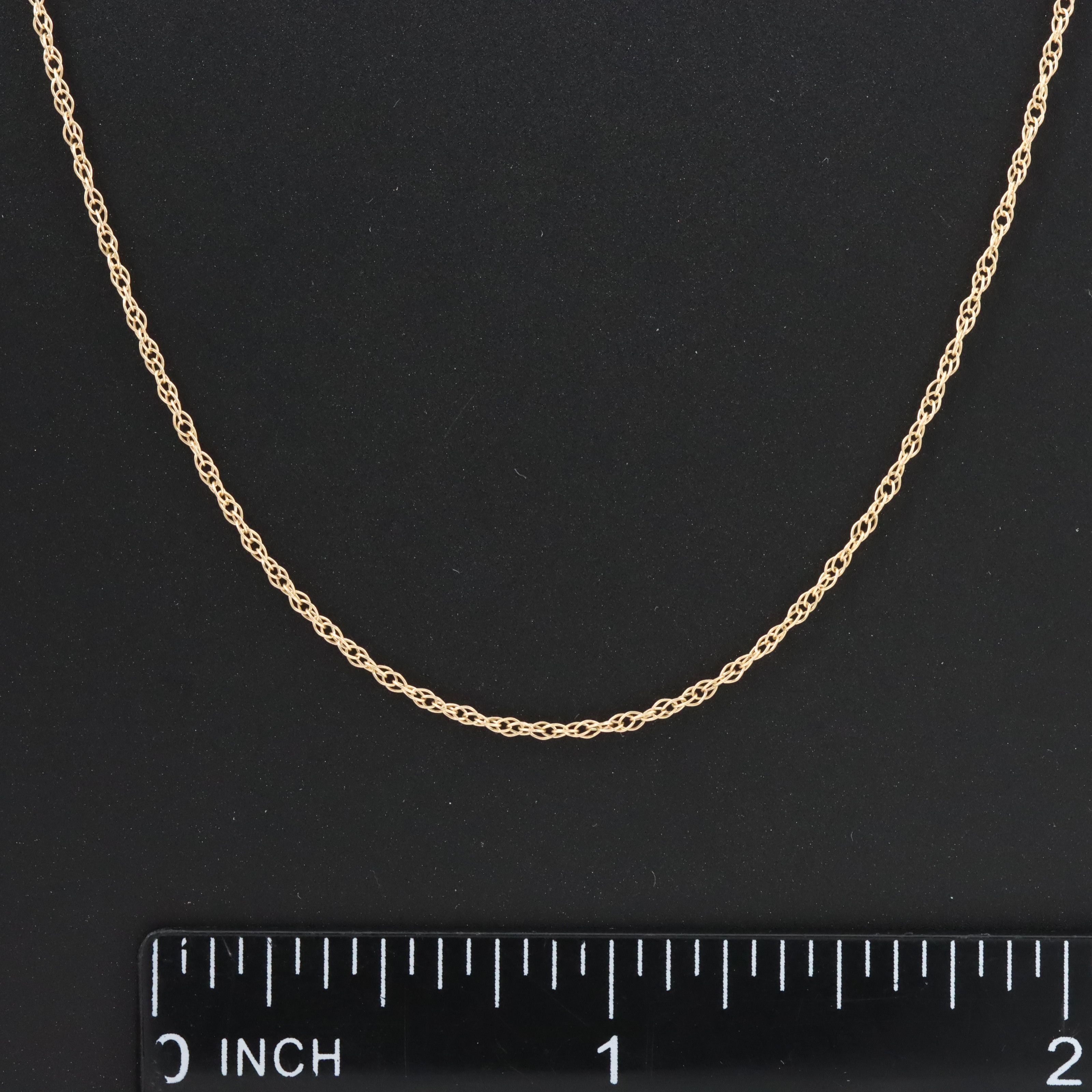 14K Singapore Chain Necklace