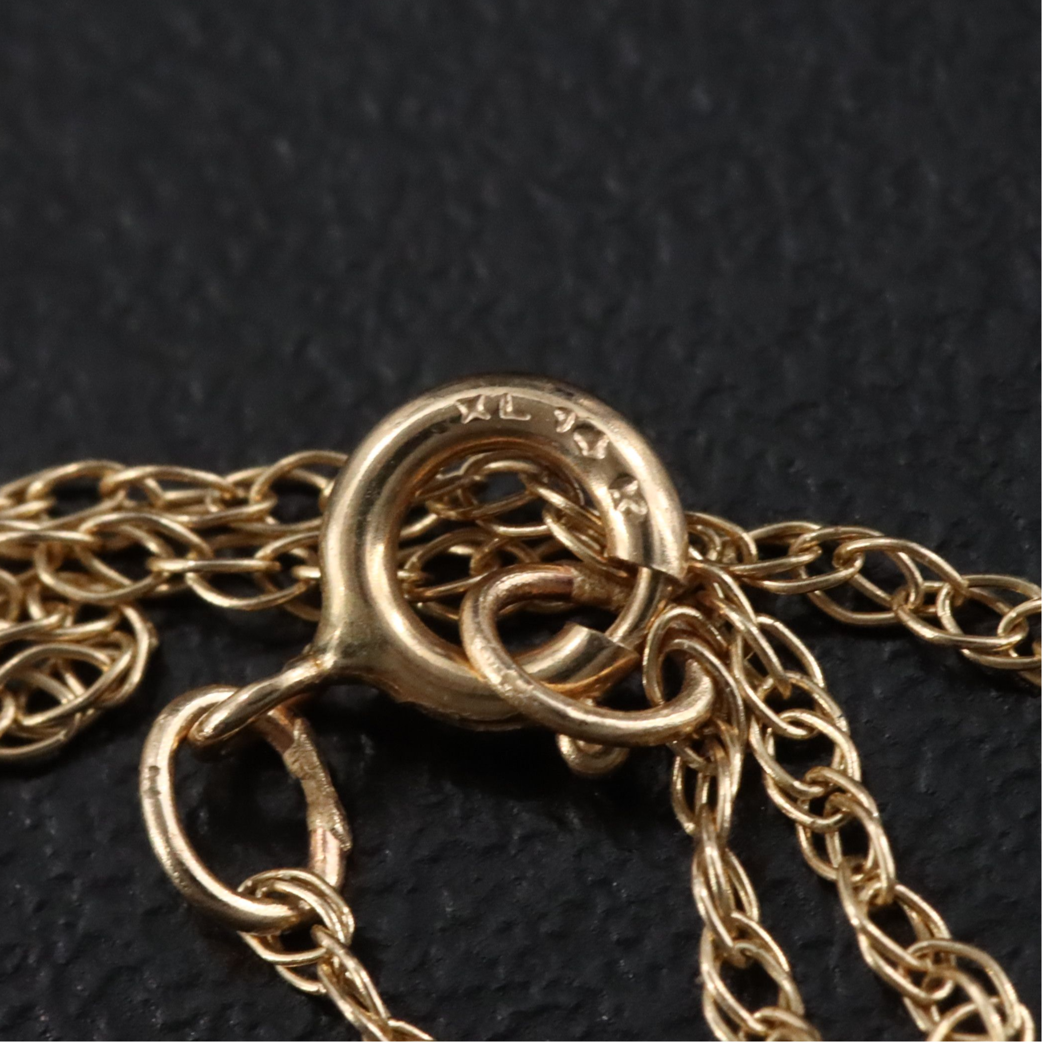 14K Singapore Chain Necklace