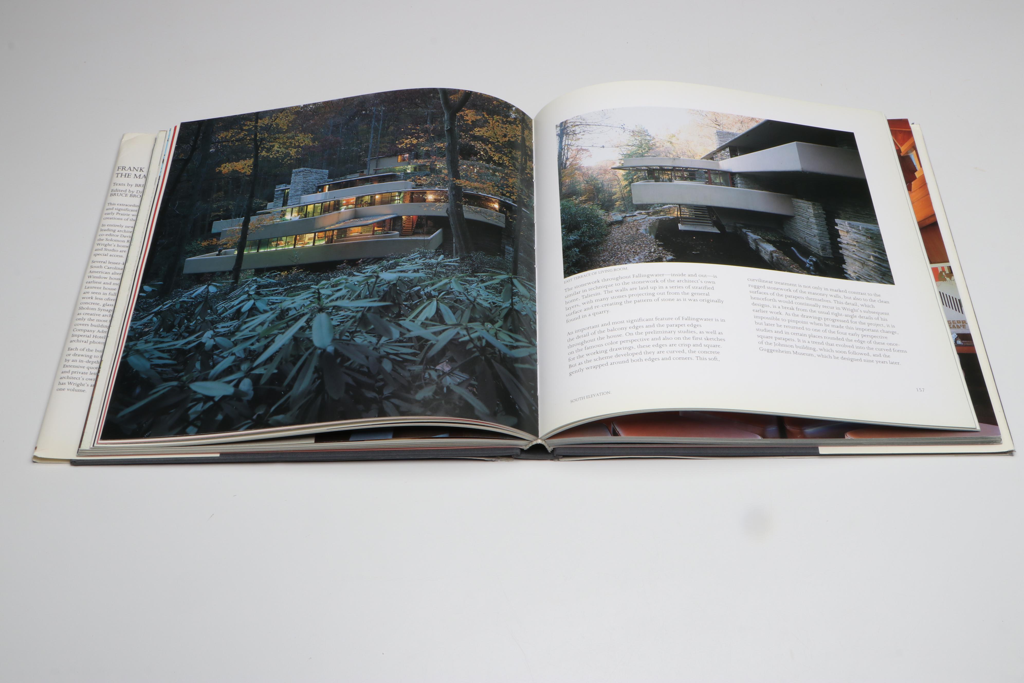 First Edition "Frank Lloyd Wright: The Masterworks" by Pfeiffer and Larkin, 1993