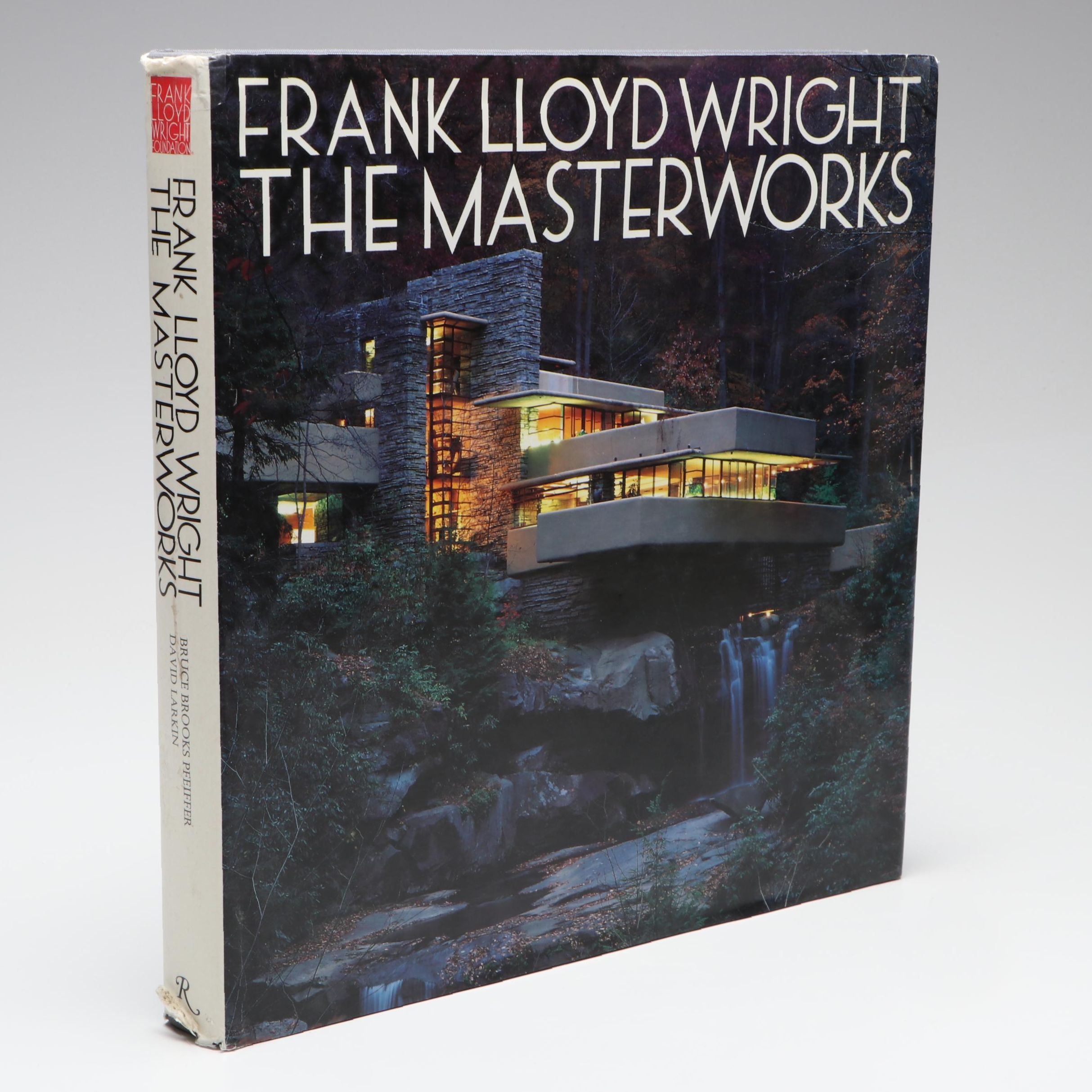 First Edition "Frank Lloyd Wright: The Masterworks" by Pfeiffer and Larkin, 1993
