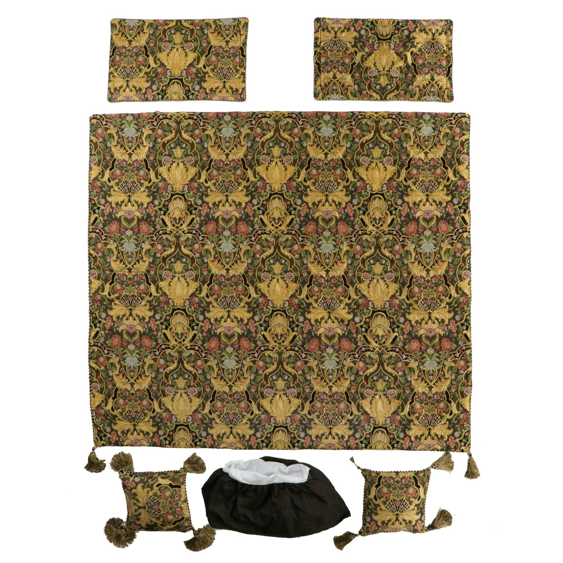 Austin Horn Collection "Gustone" Comforter Set with Shams, Pillows and Bed Skirt