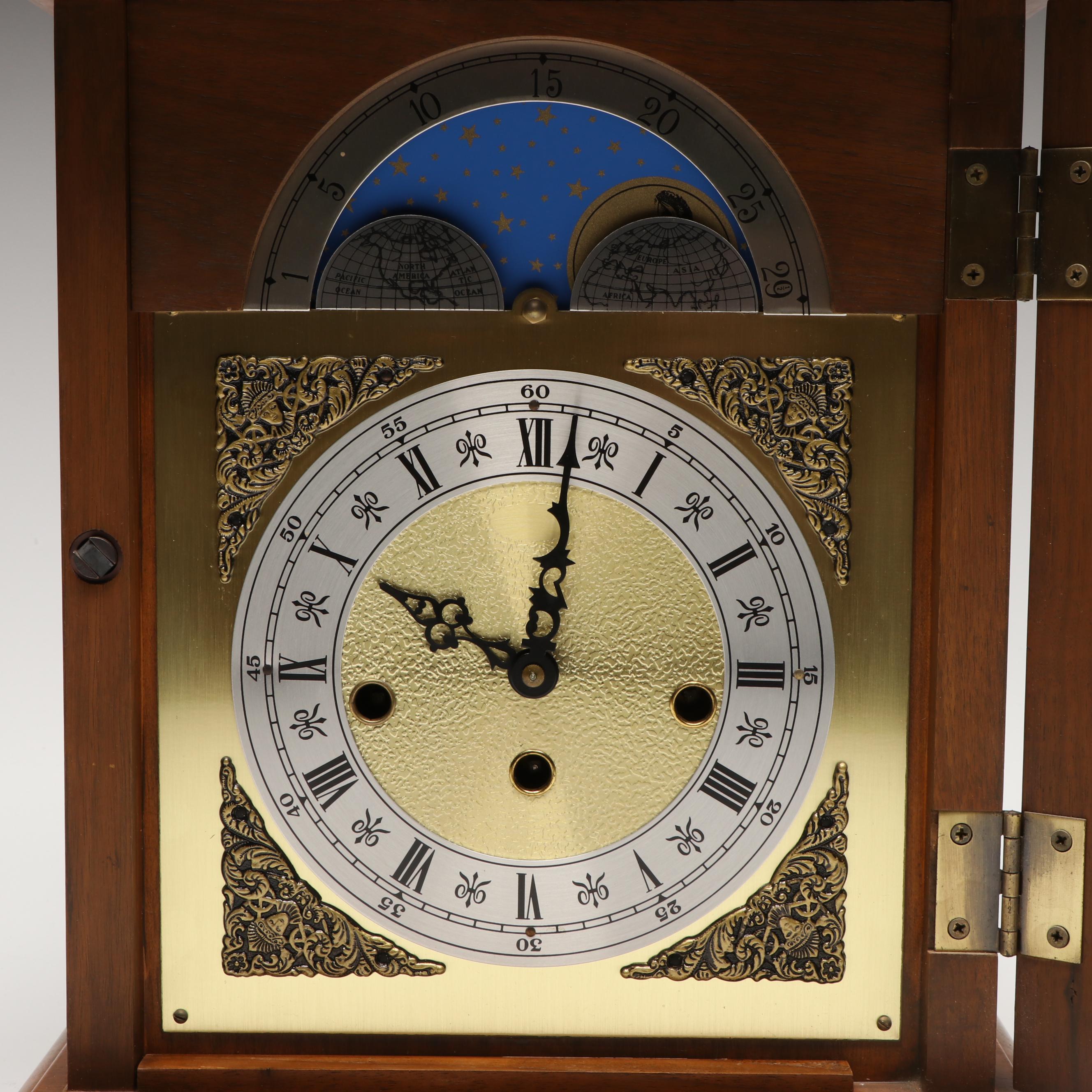 Crown of Fairhope Wooden Mantel Clock