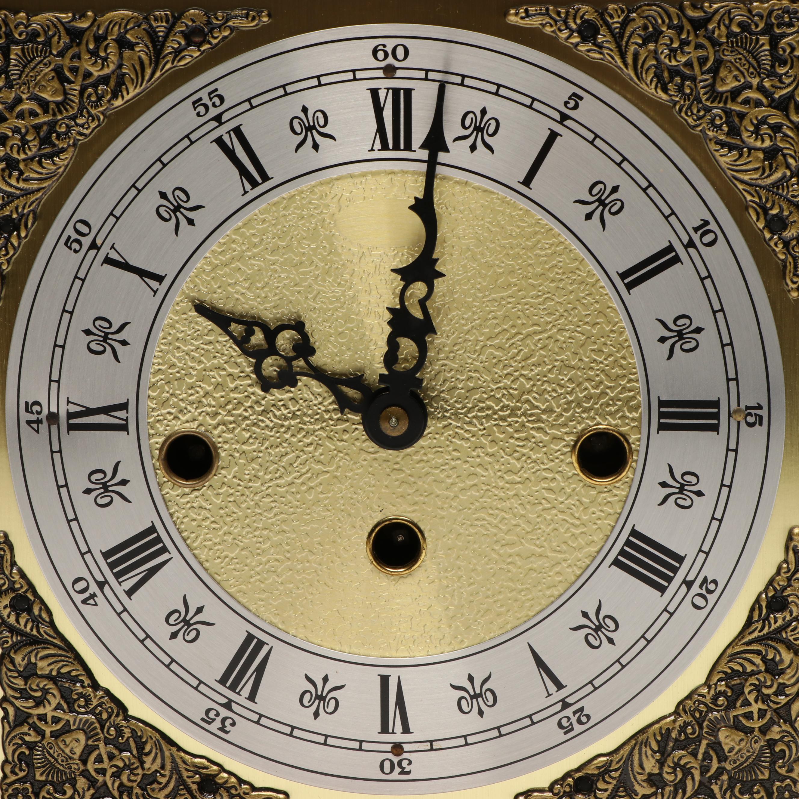 Crown of Fairhope Wooden Mantel Clock