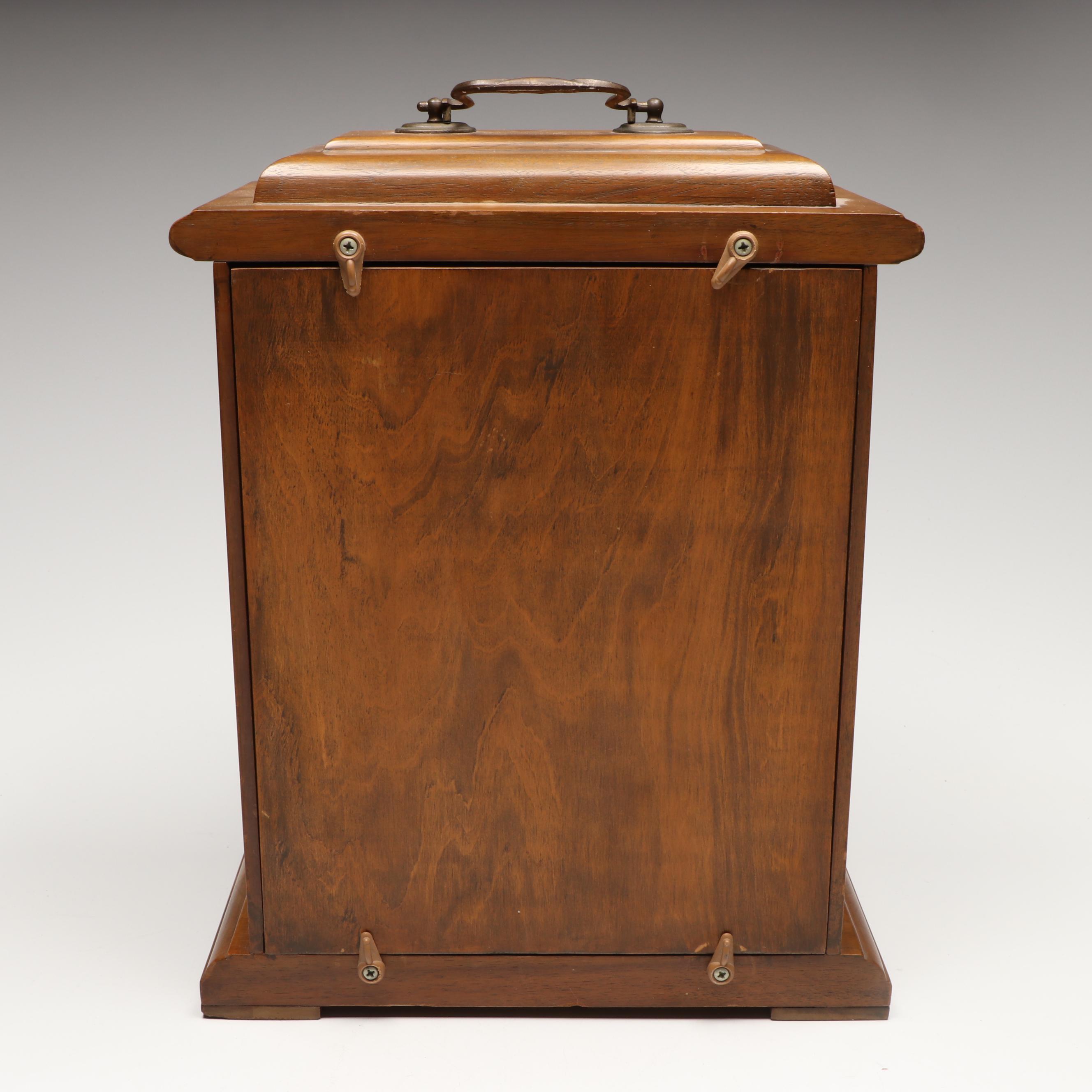 Crown of Fairhope Wooden Mantel Clock