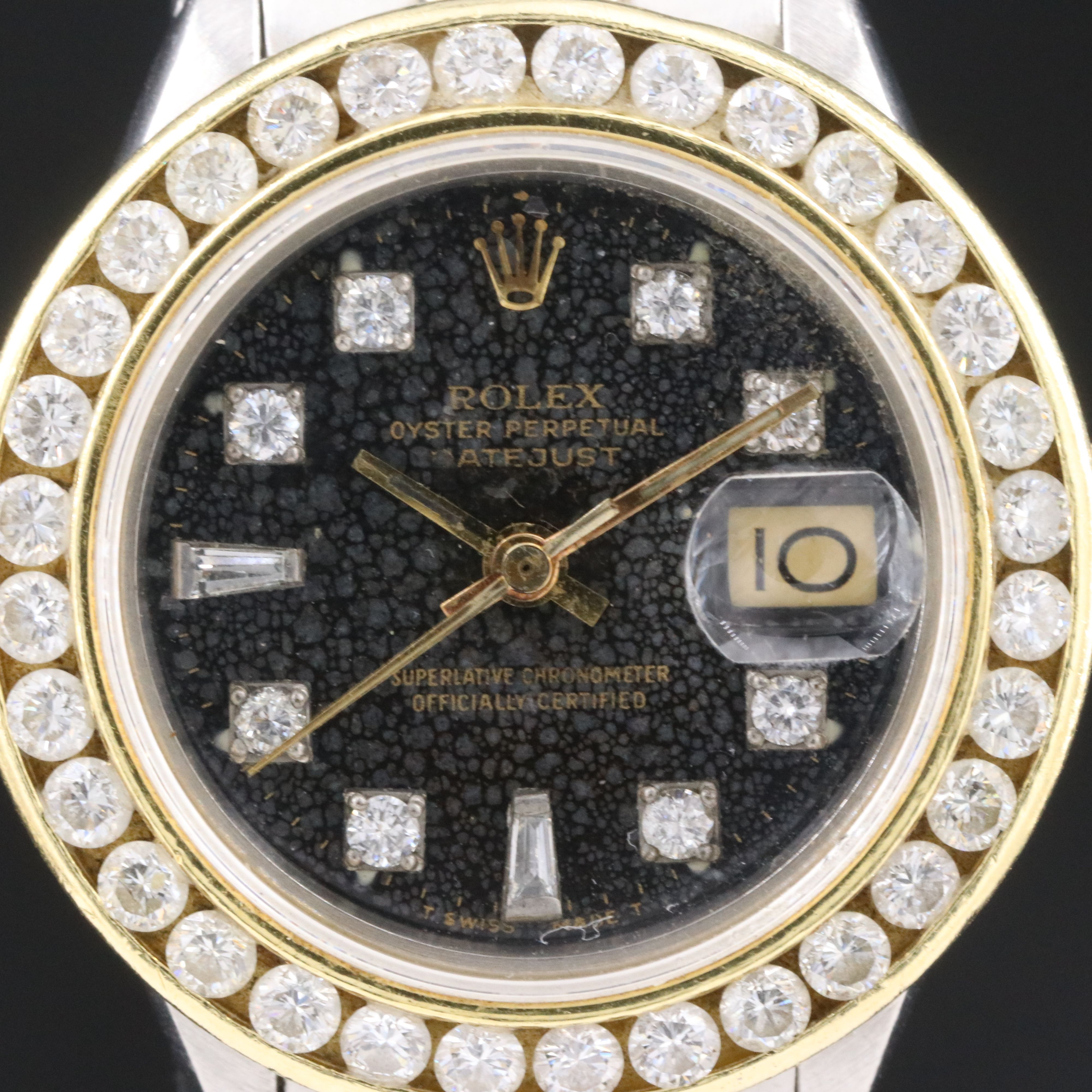 1979 Custom Diamond Dial & Bezel Datejust 6917 Watch