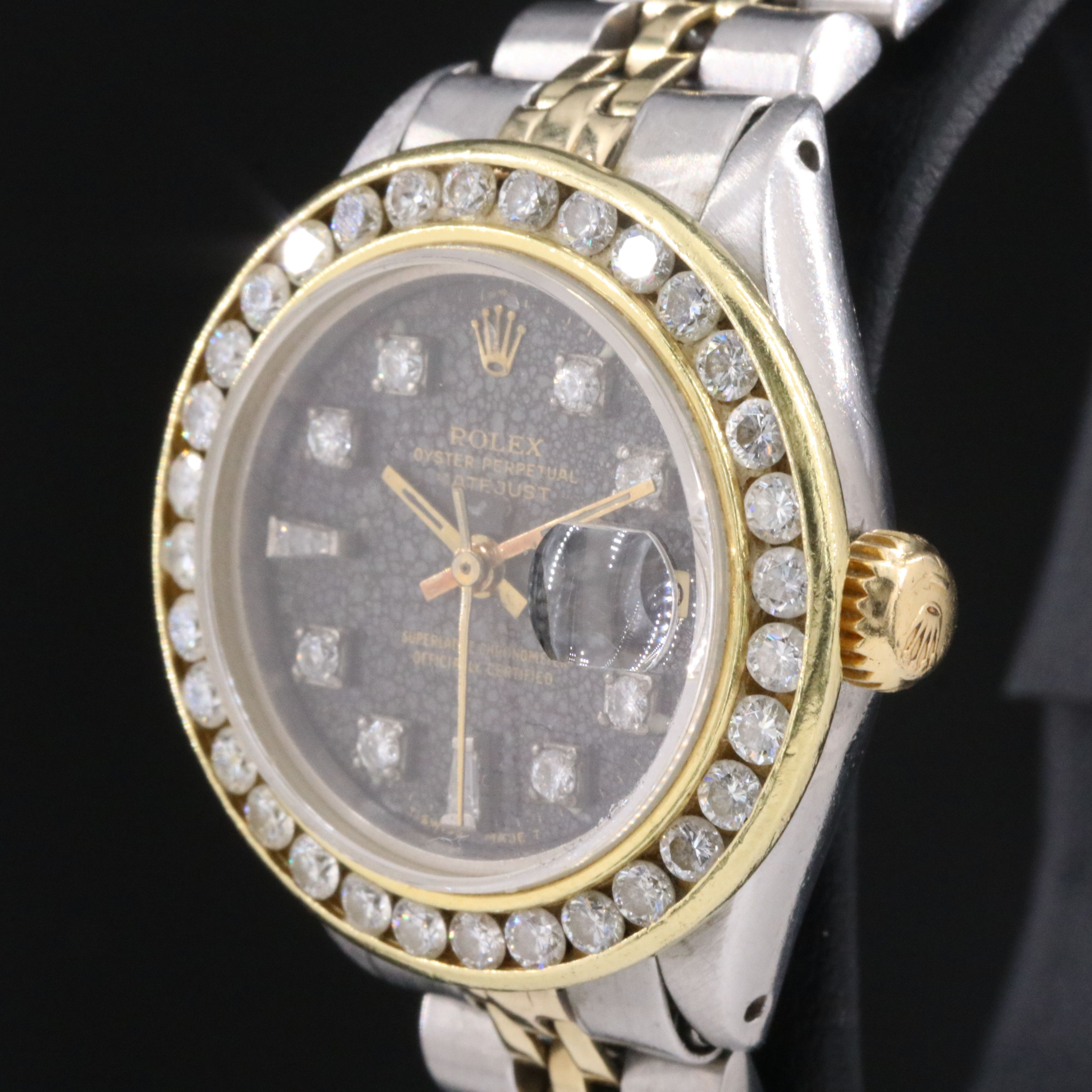 1979 Custom Diamond Dial & Bezel Datejust 6917 Watch
