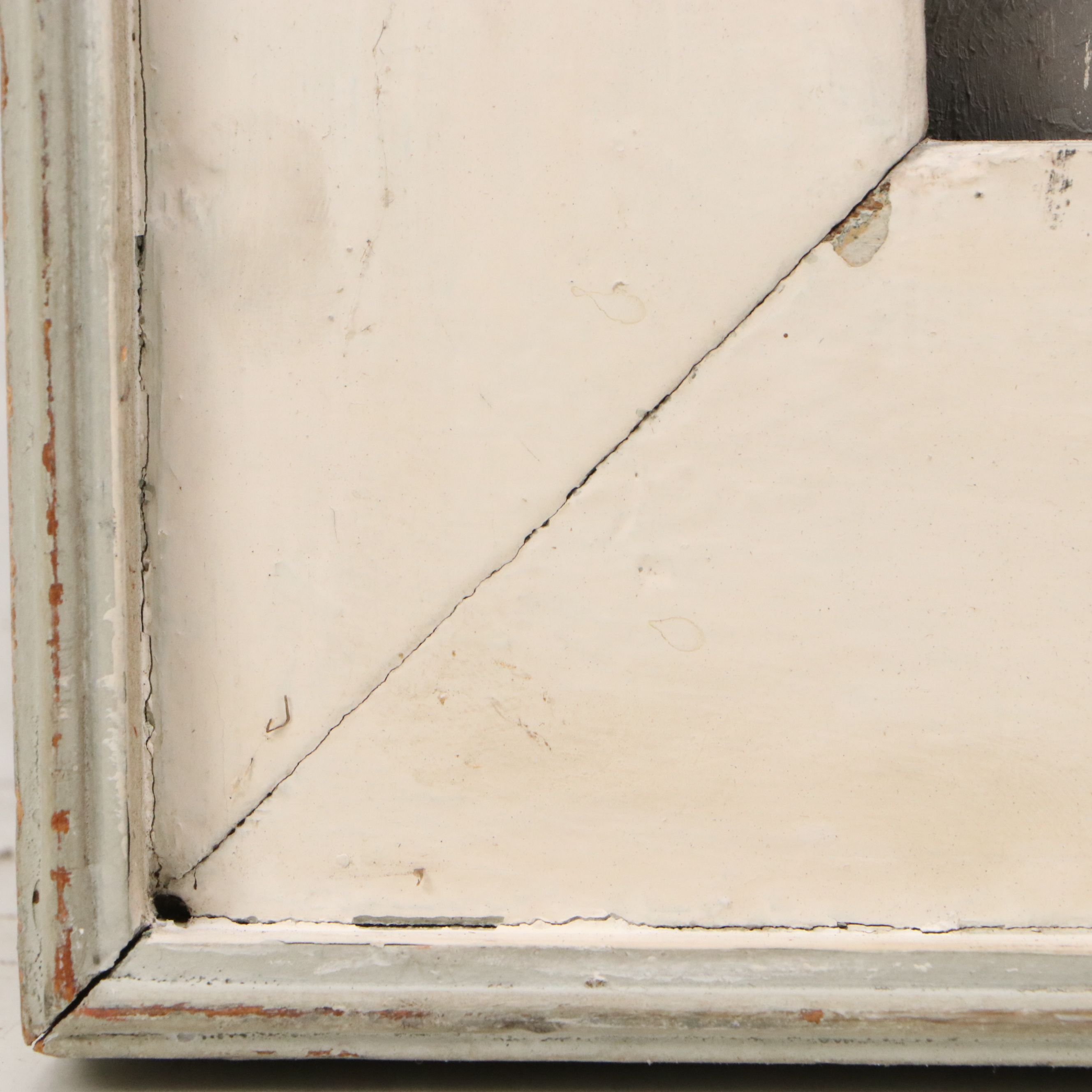 Fridtjof Schroder Abstract Oil Painting, 1961