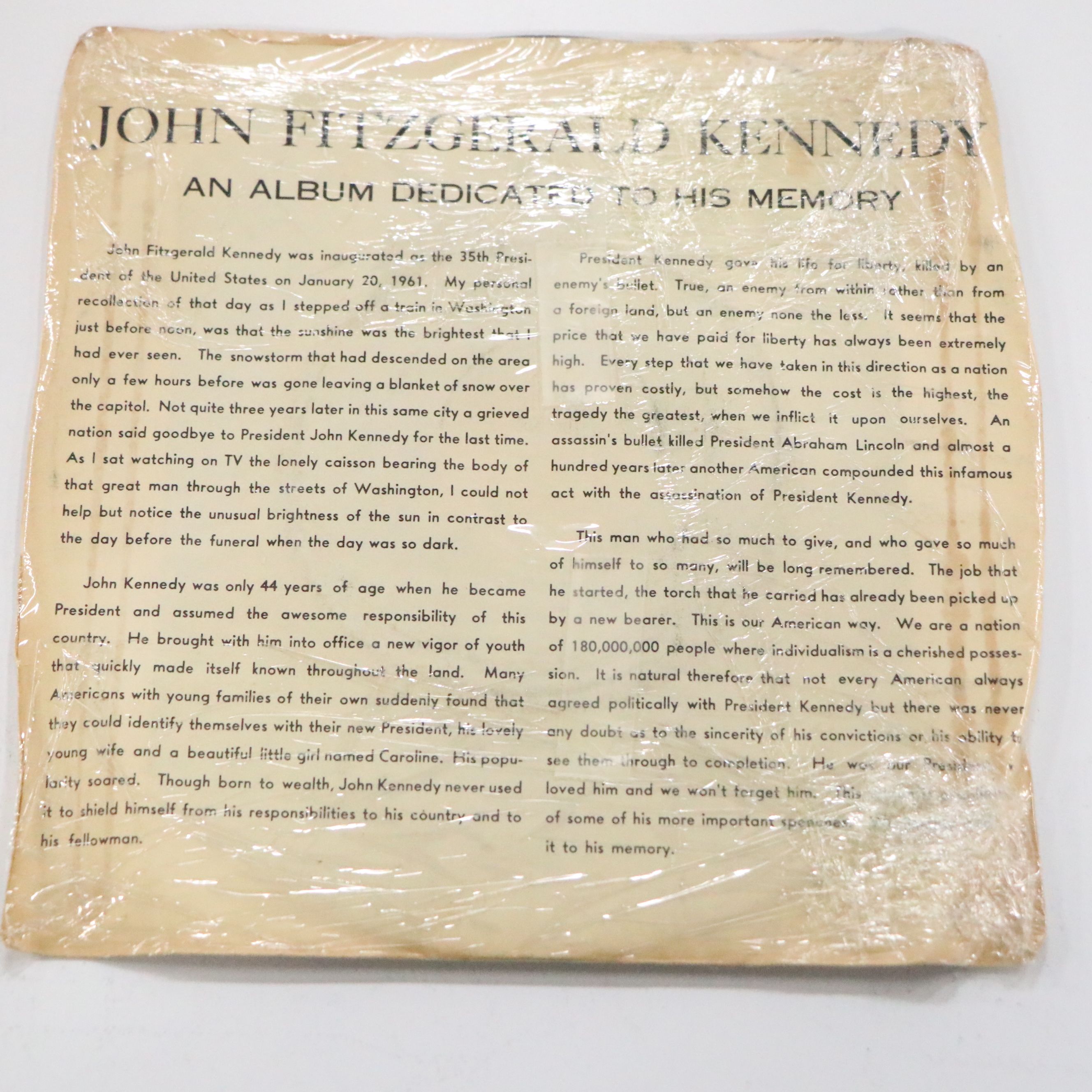 Richard Nixon Official Inaugural Program, George Bush Paper Doll Book and More