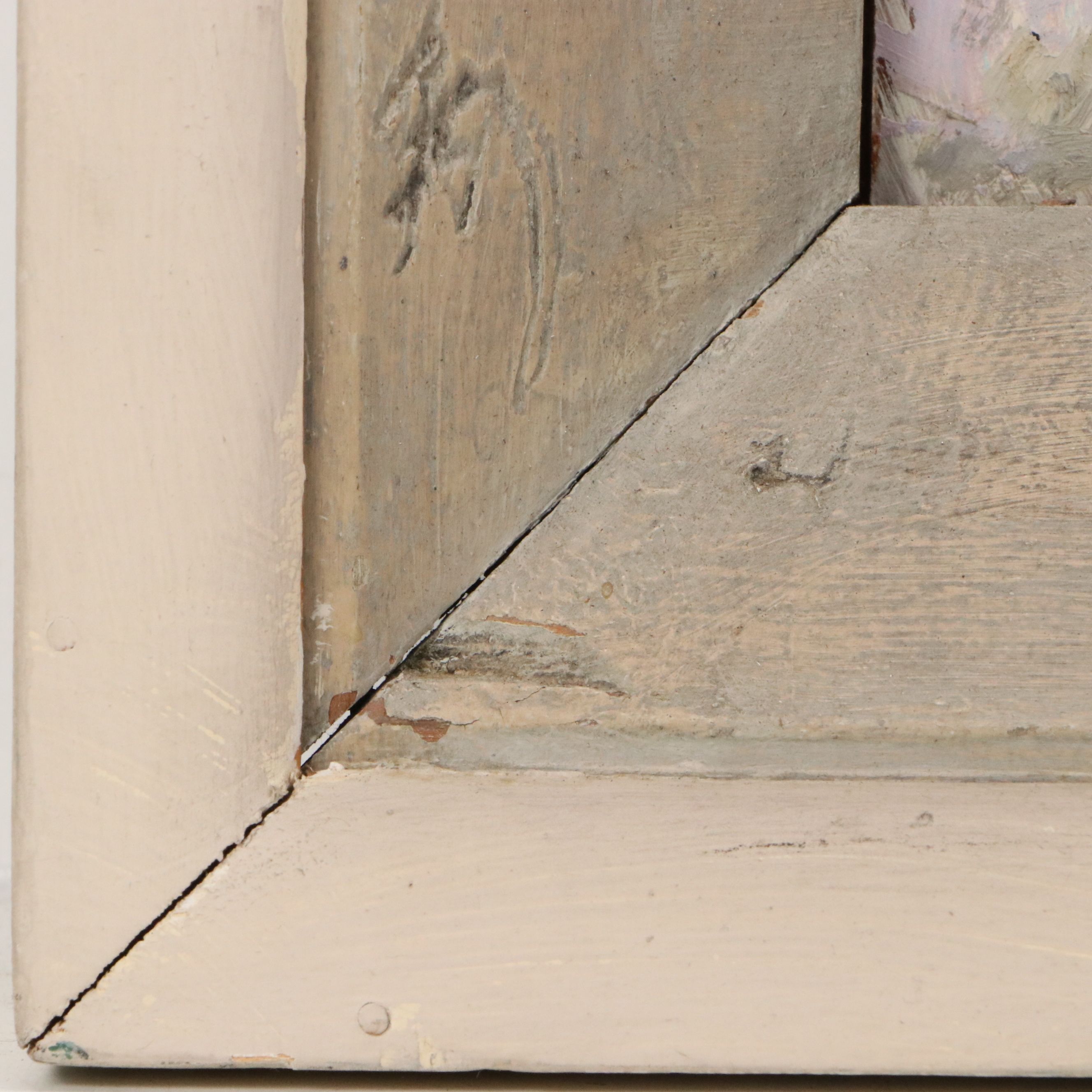 Fridtjof Schroder Modernist Abstract Oil Painting