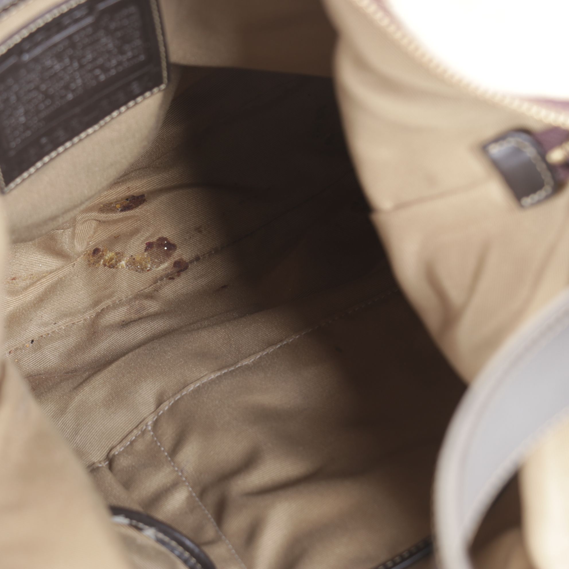 Coach Legacy Patchwork Suede Hobo Bag