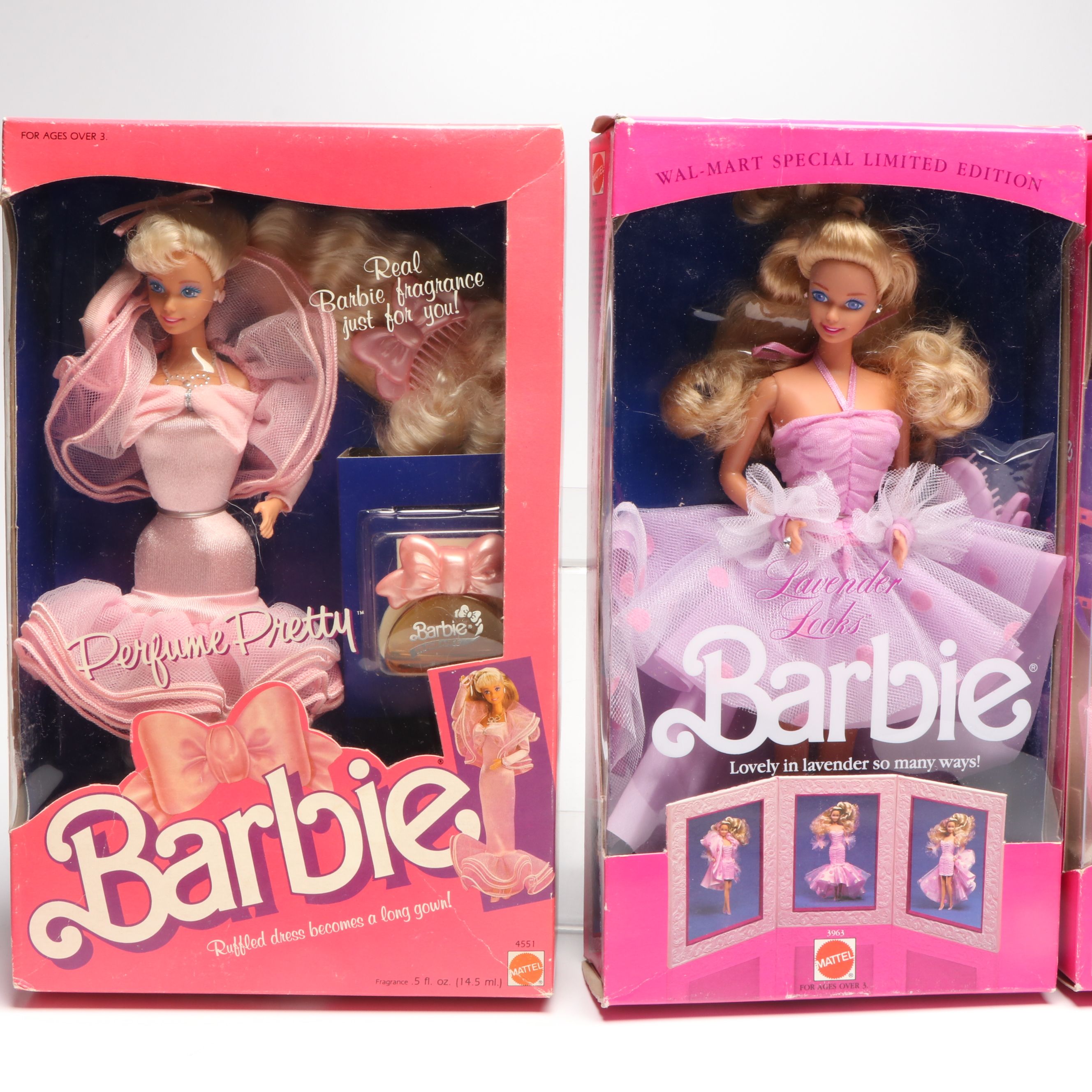 Barbie "Lavender Looks," "Angel Face," "Perfume Pretty" and More Barbie Dolls