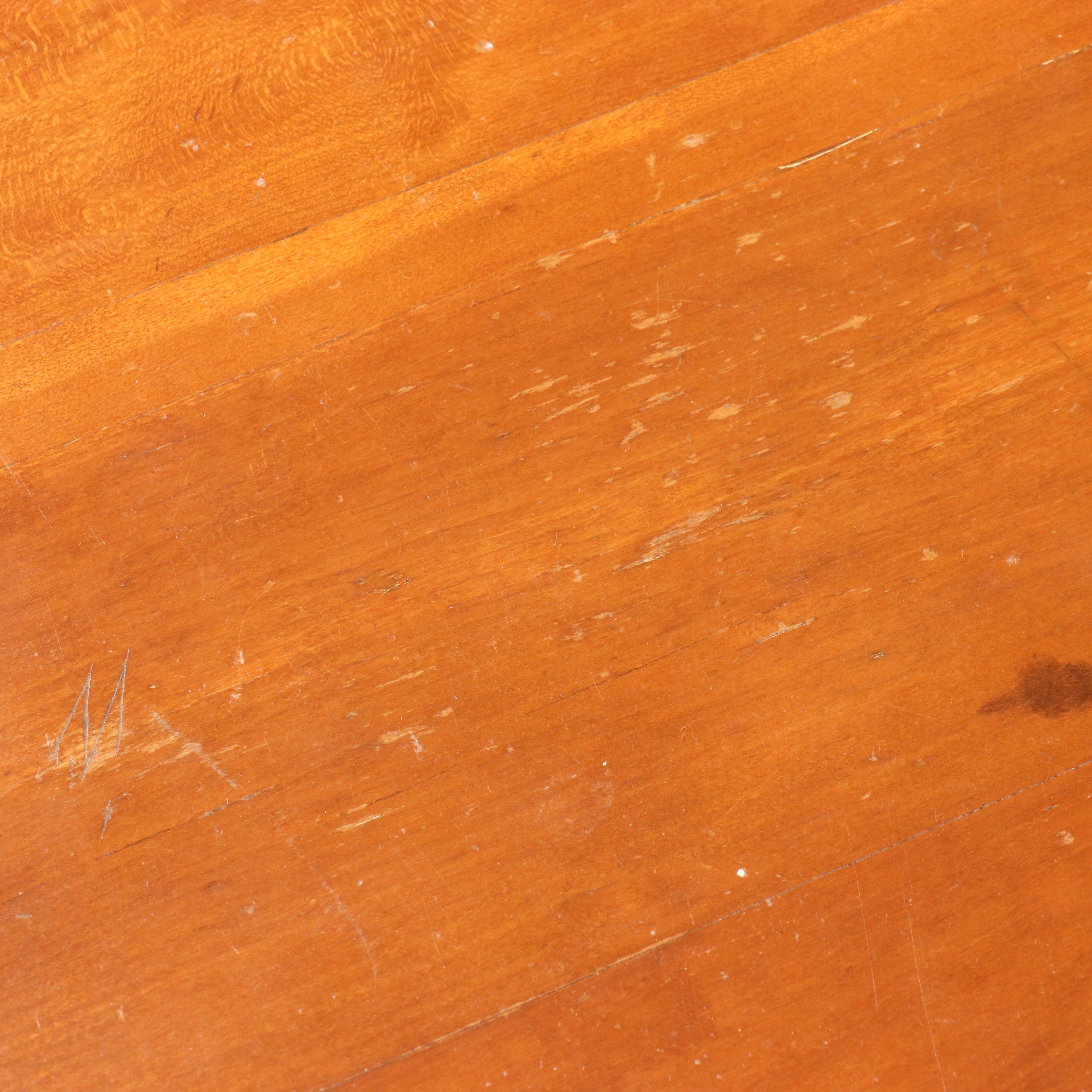 American Country Sheraton Cherry Single-Drawer Side Table, 19th Century