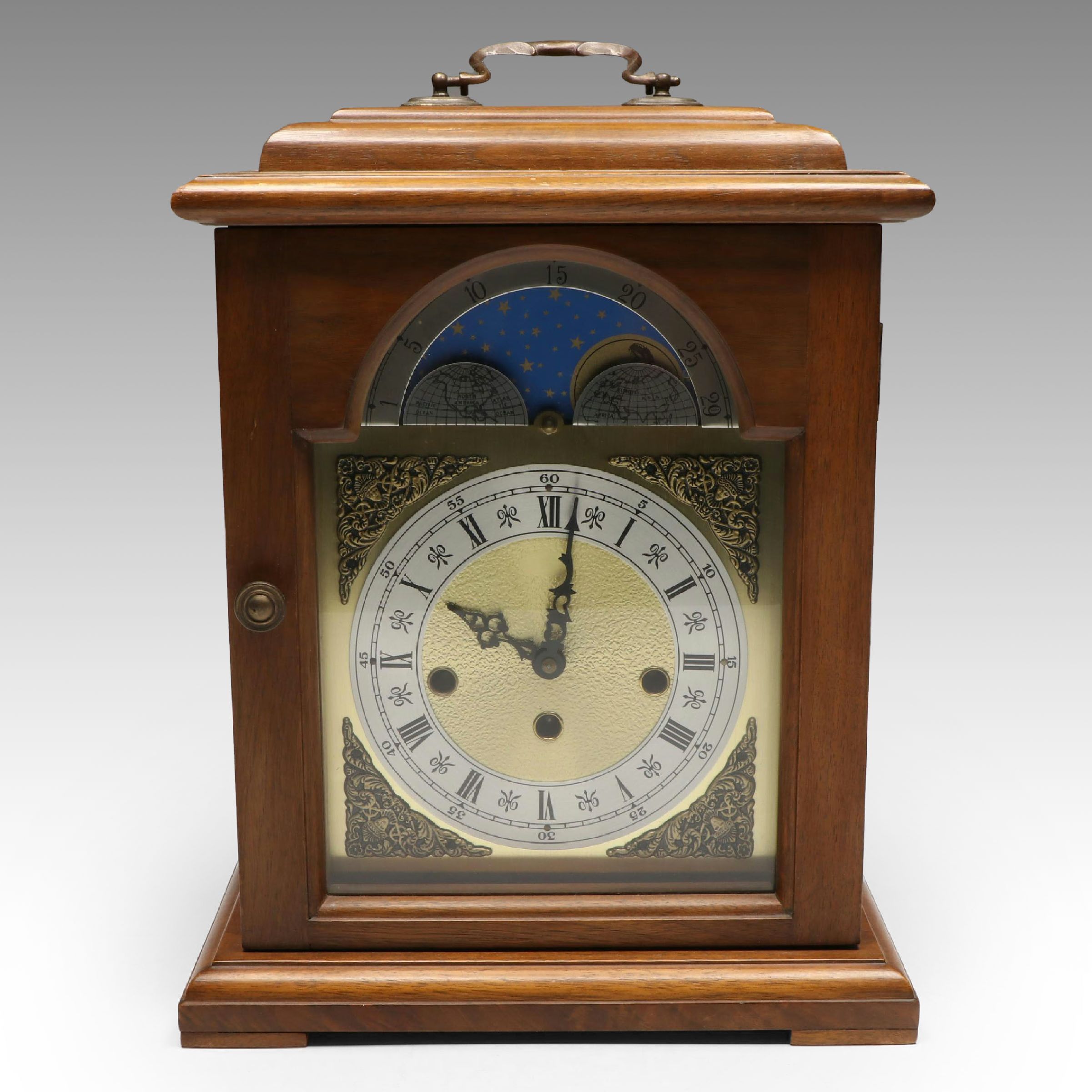 Crown of Fairhope Wooden Mantel Clock