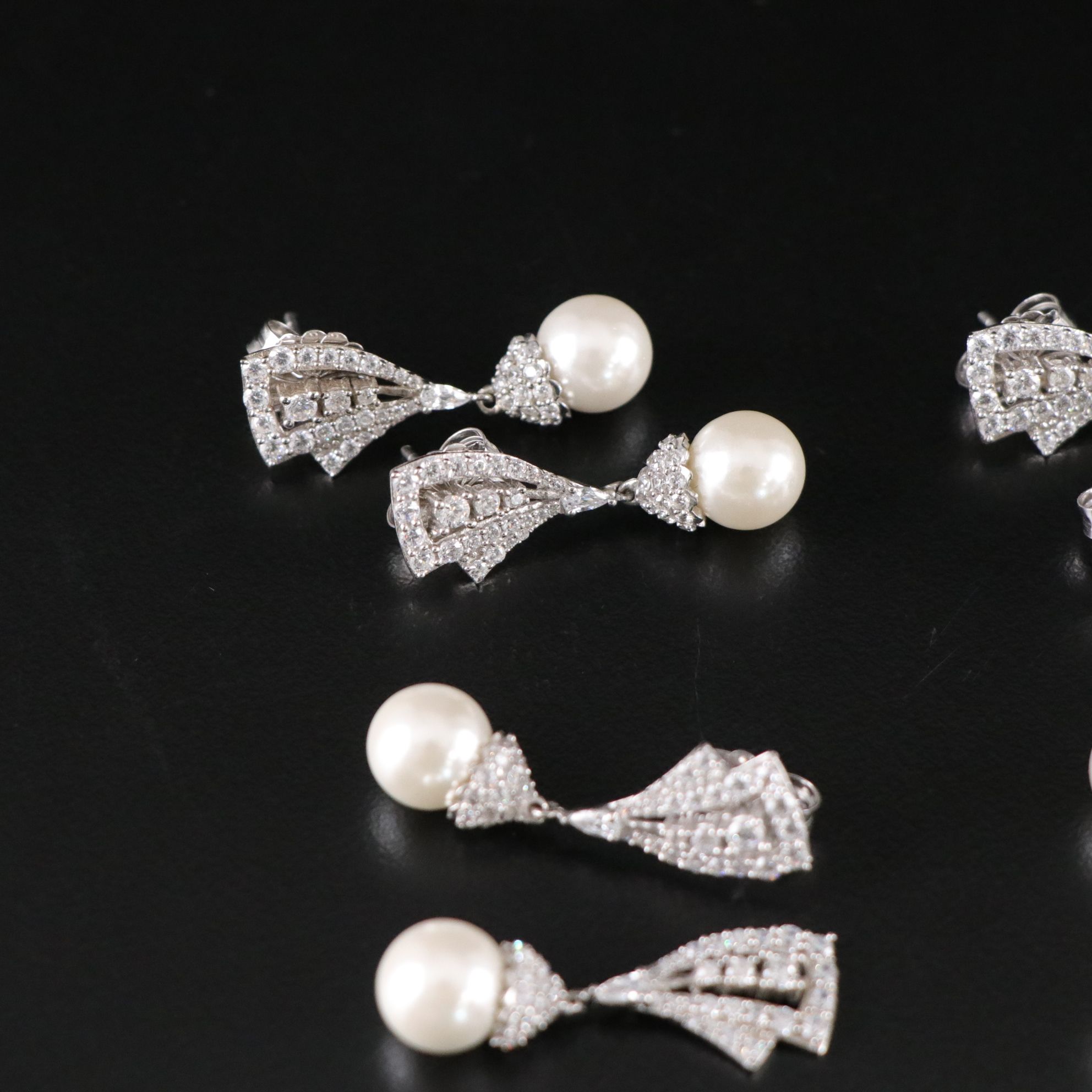 11 Assorted Sterling Silver Earrings