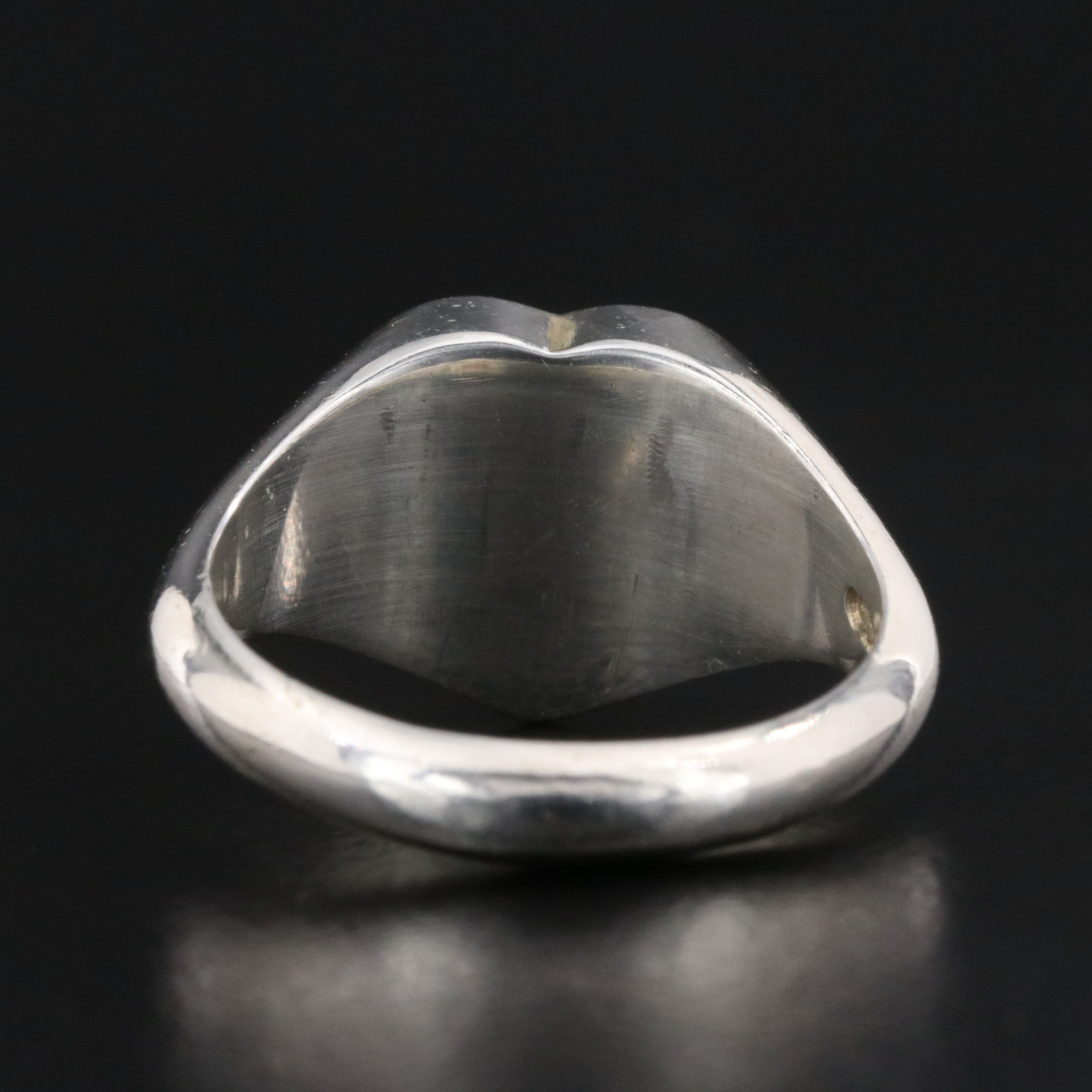 Tiffany & Co. Return to Tiffany Sterling Heart Signet Ring