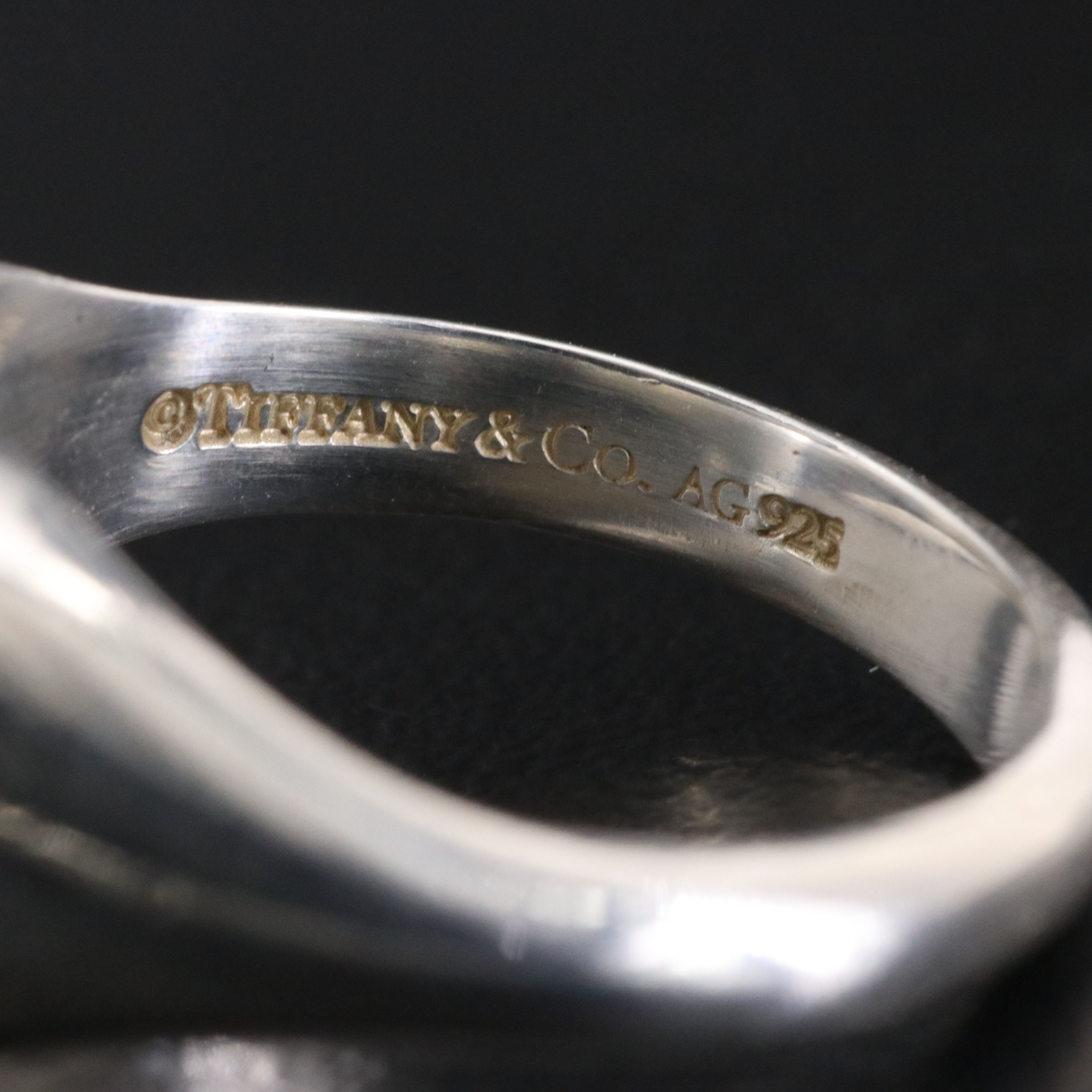 Tiffany & Co. Return to Tiffany Sterling Heart Signet Ring