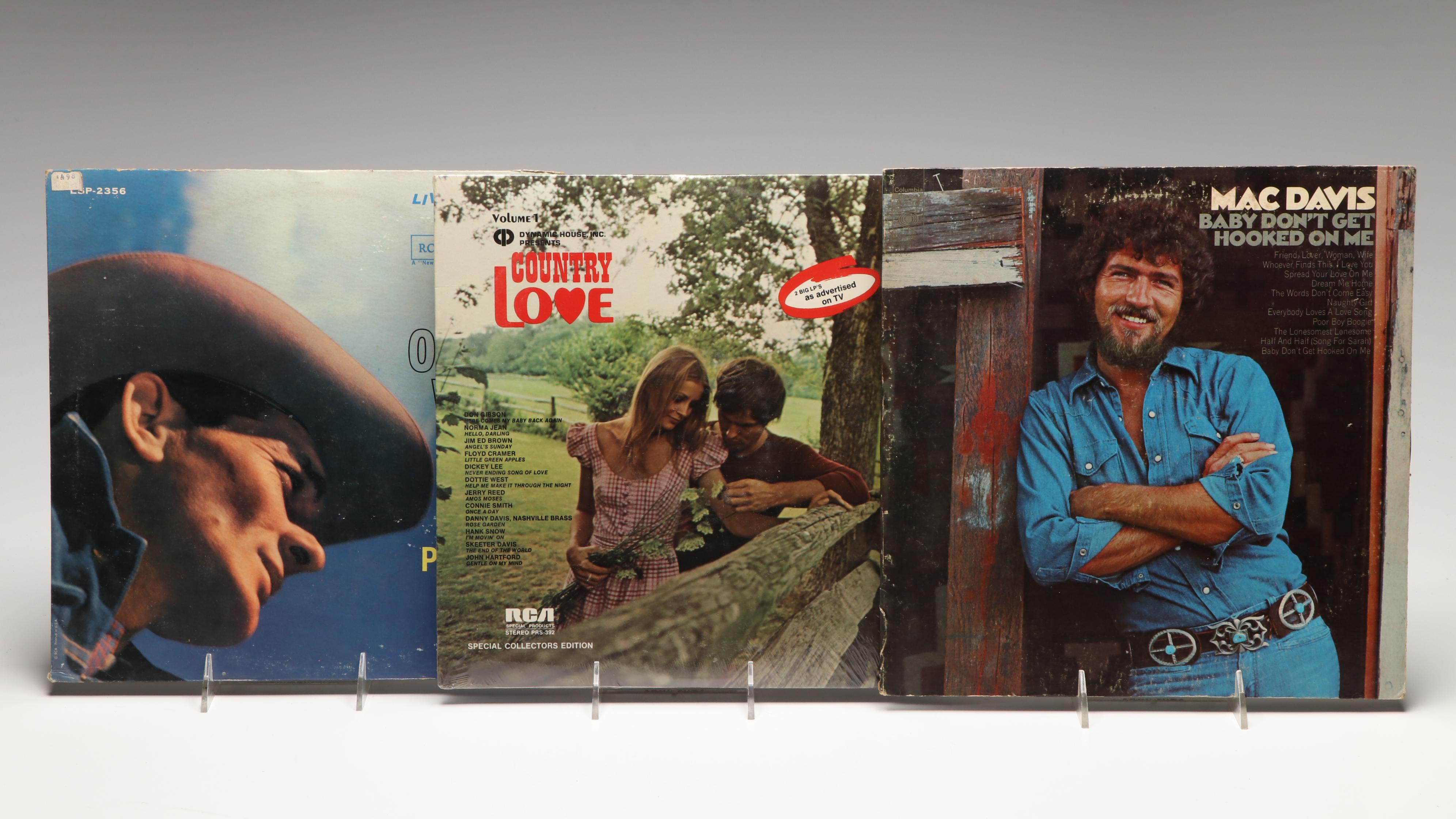 Dolly Parton, Loretta Lynn, Lenny Dee, and More Vinyl Record Albums