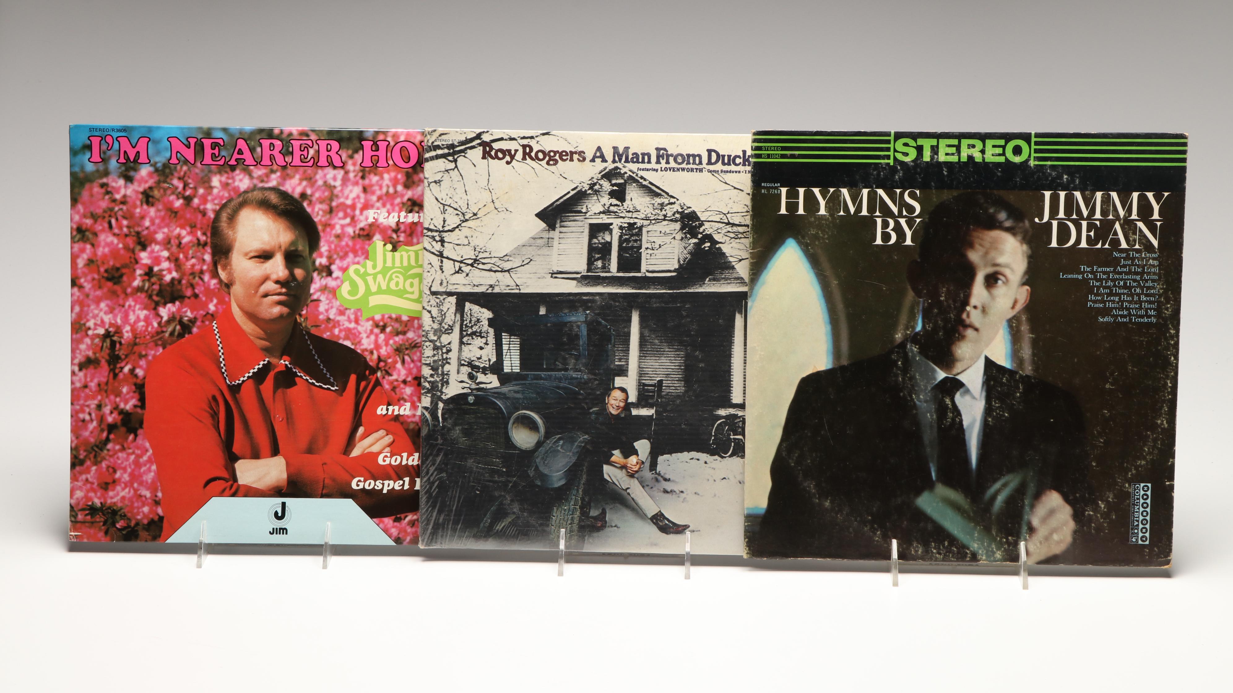 Dolly Parton, Loretta Lynn, Lenny Dee, and More Vinyl Record Albums