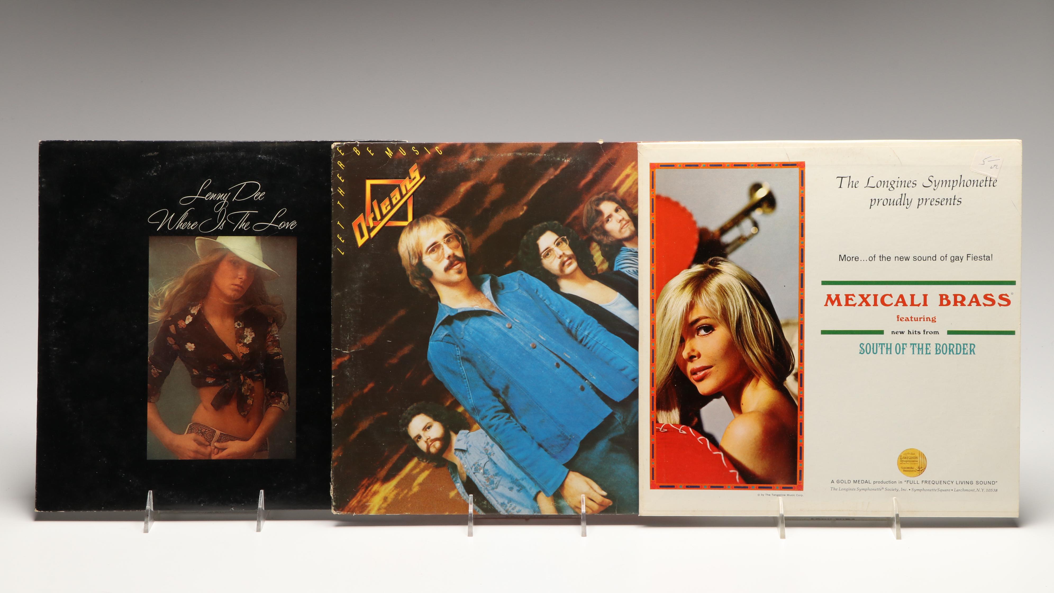 Dolly Parton, Loretta Lynn, Lenny Dee, and More Vinyl Record Albums