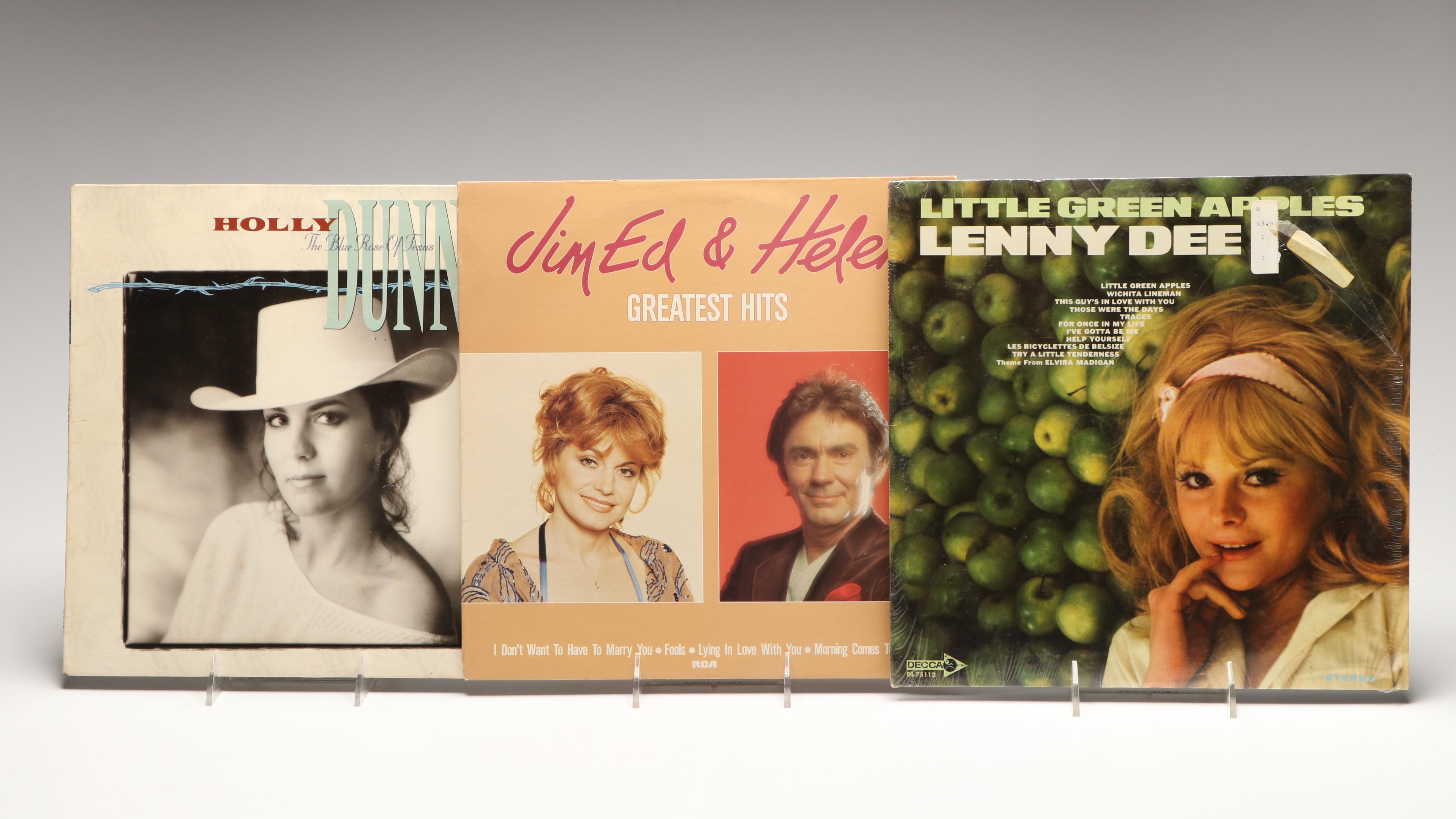 Dolly Parton, Loretta Lynn, Lenny Dee, and More Vinyl Record Albums
