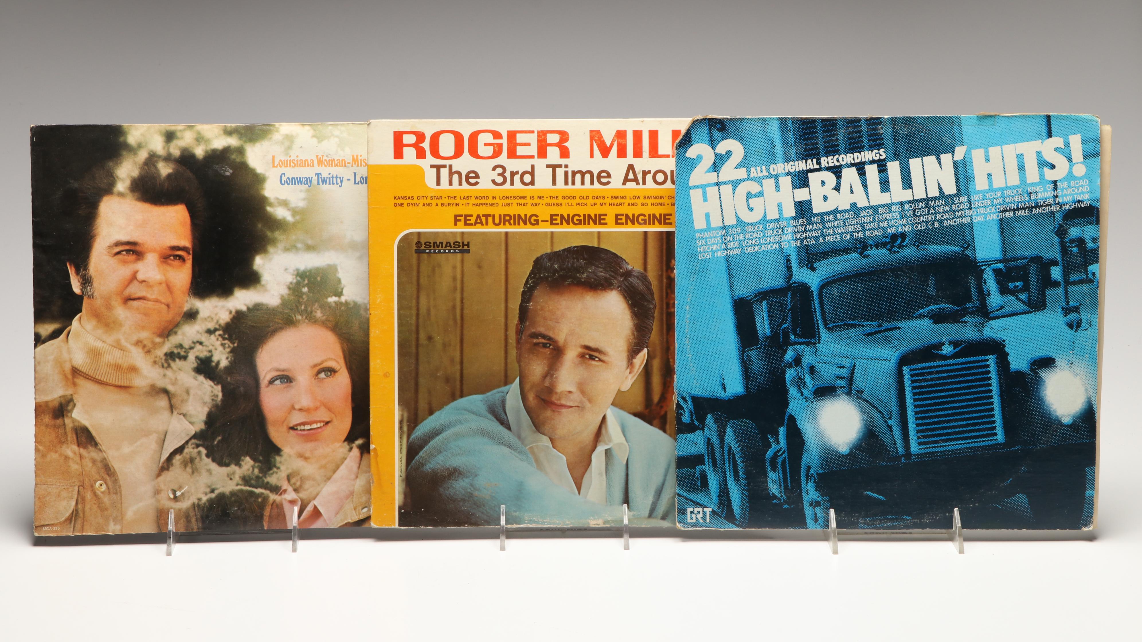 Dolly Parton, Loretta Lynn, Lenny Dee, and More Vinyl Record Albums