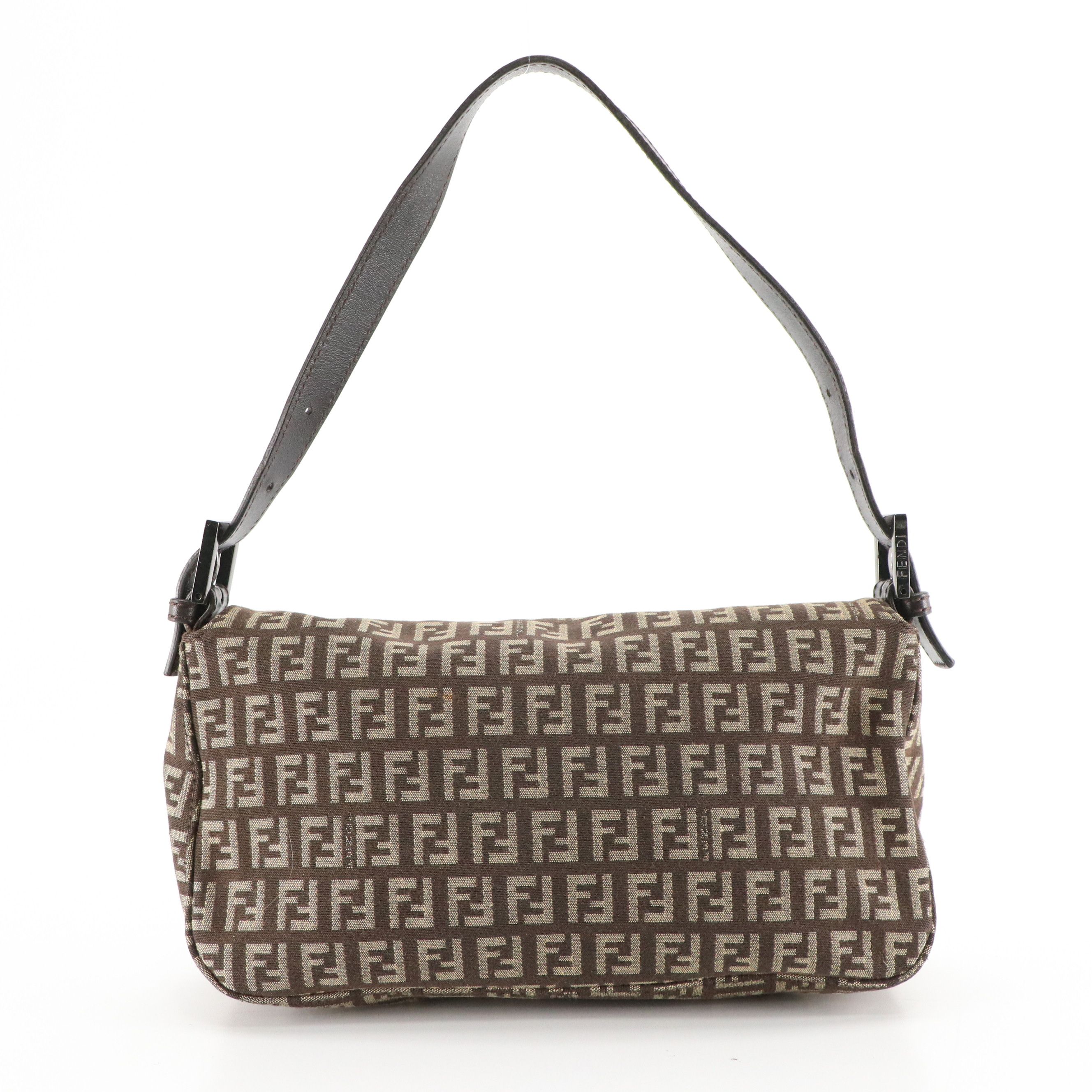 Fendi Forever Baguette 8BR003 in Zucchino Canvas