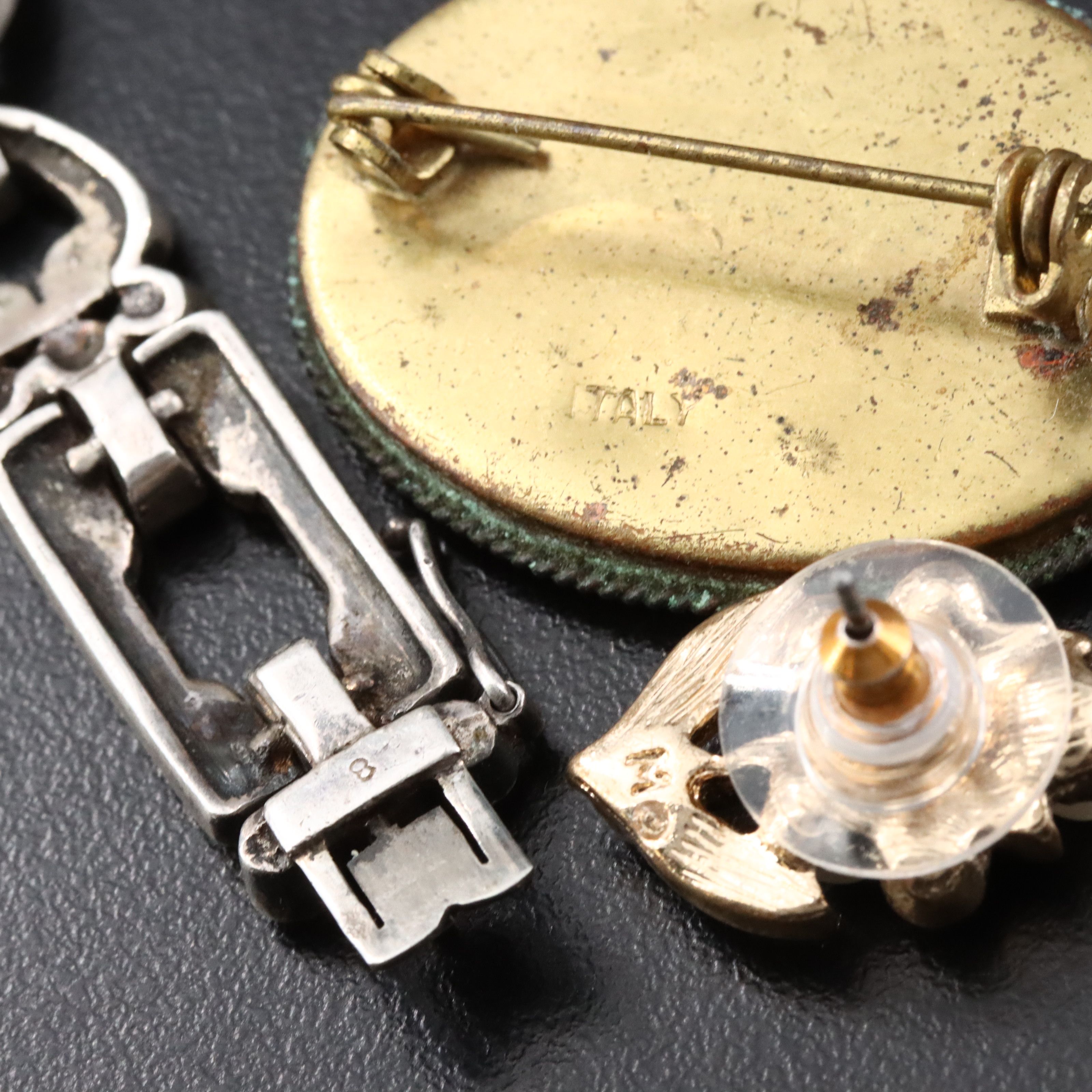 Cloisonné, Micromosaic and Rhinestones Featured in Vintage Jewelry