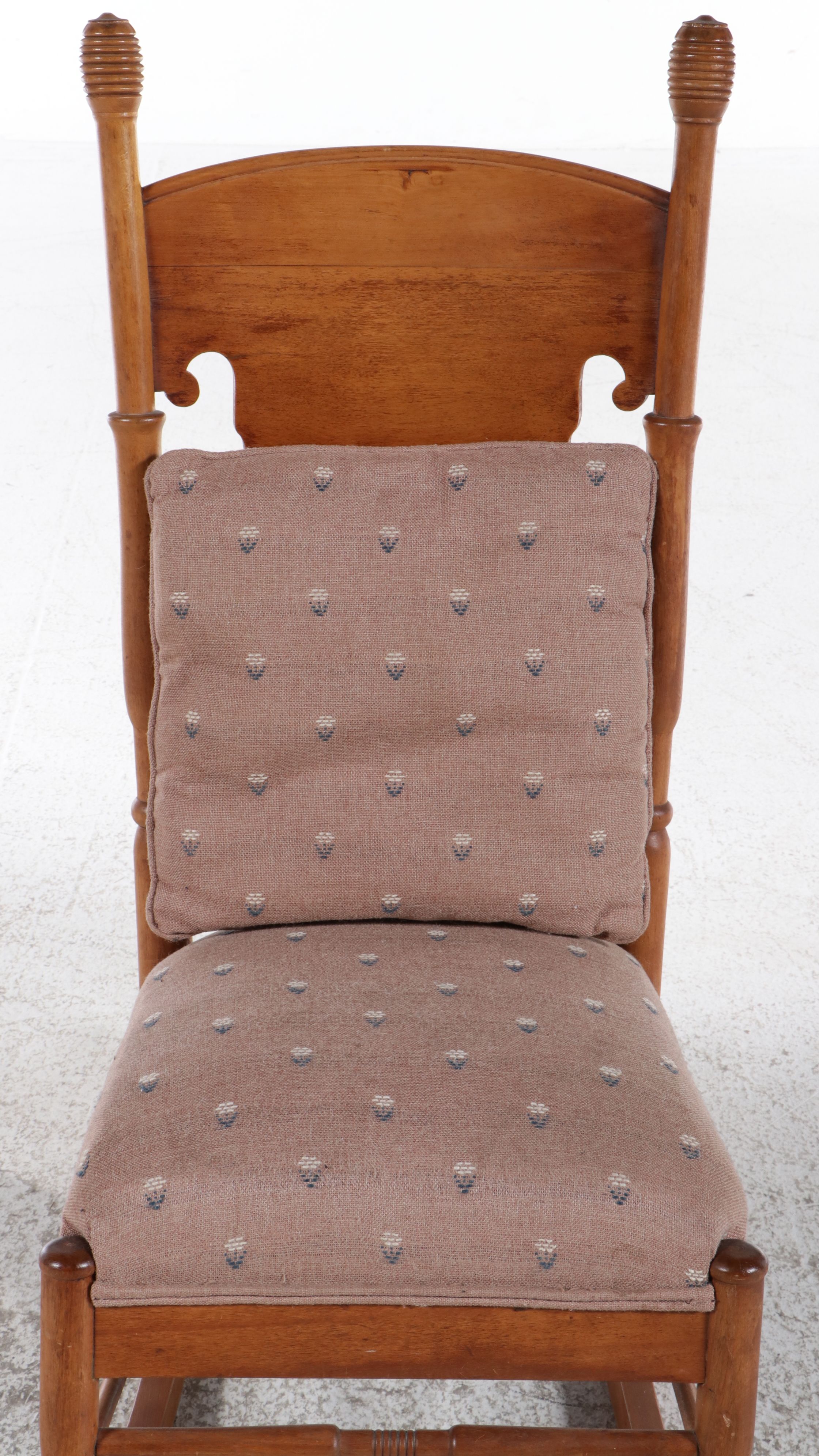 Victorian Style Spindle Back Rocking Chair, Mid to Late 20th Century