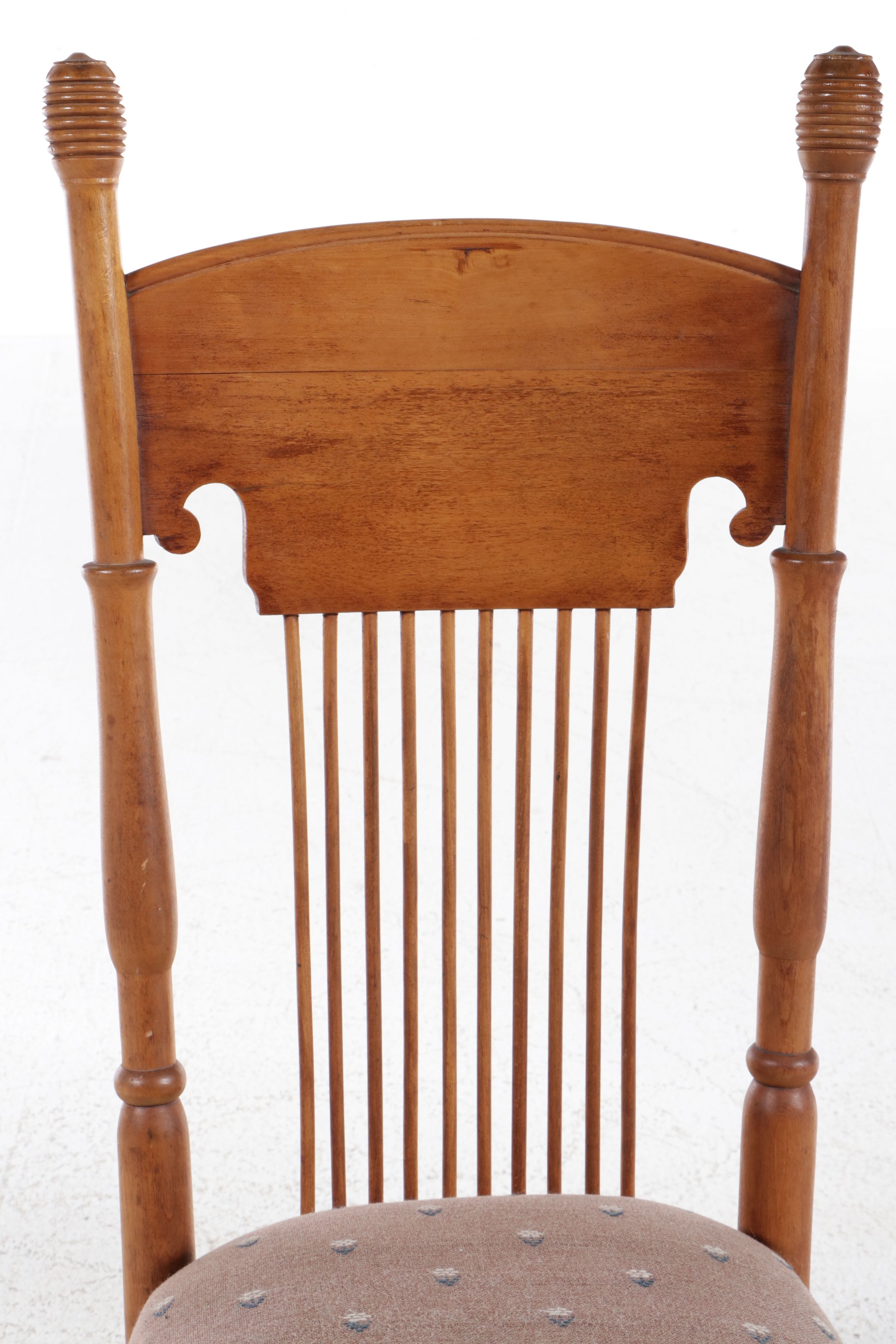 Victorian Style Spindle Back Rocking Chair, Mid to Late 20th Century