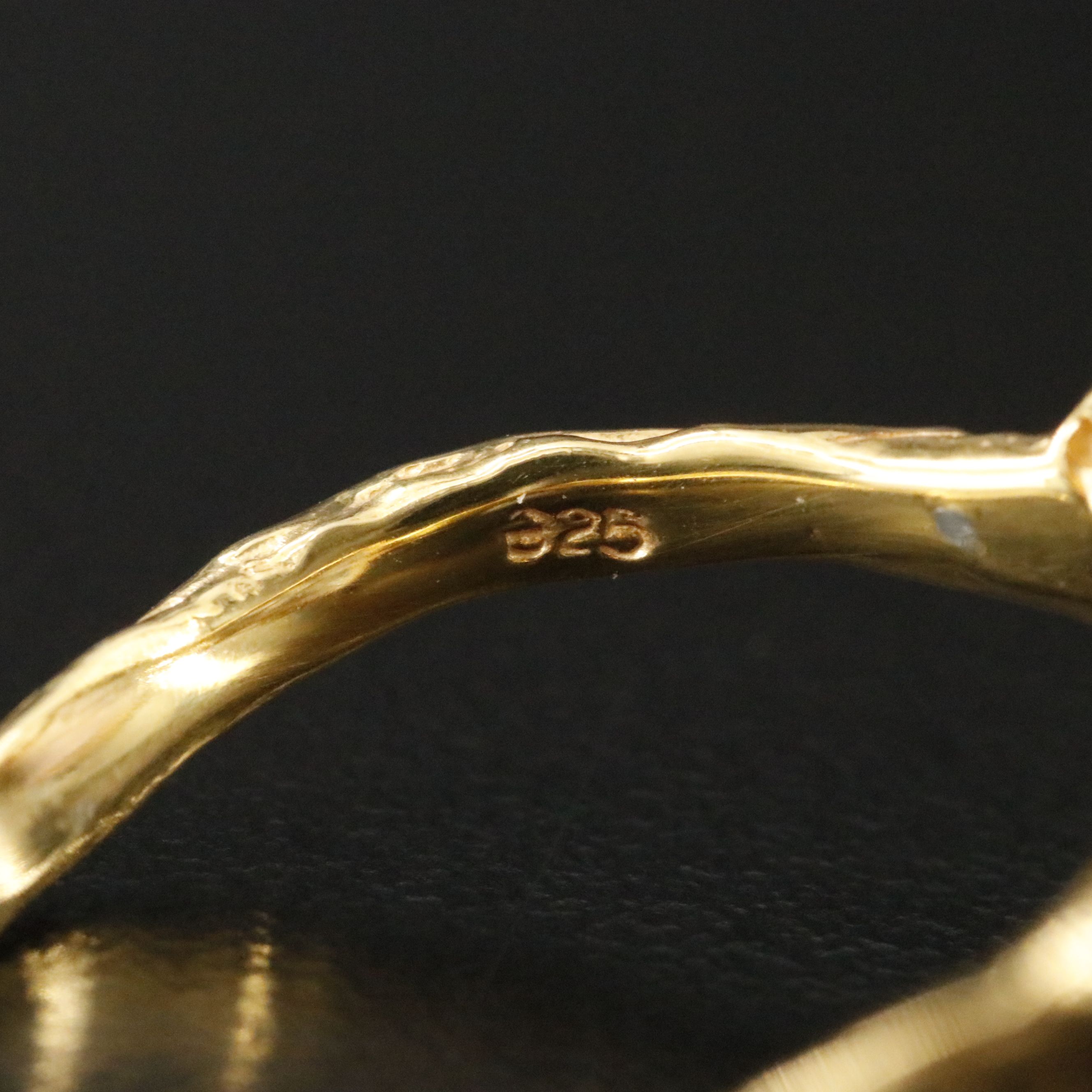 Sterling Reverse Carved Amethyst and Rose Quartz Ring