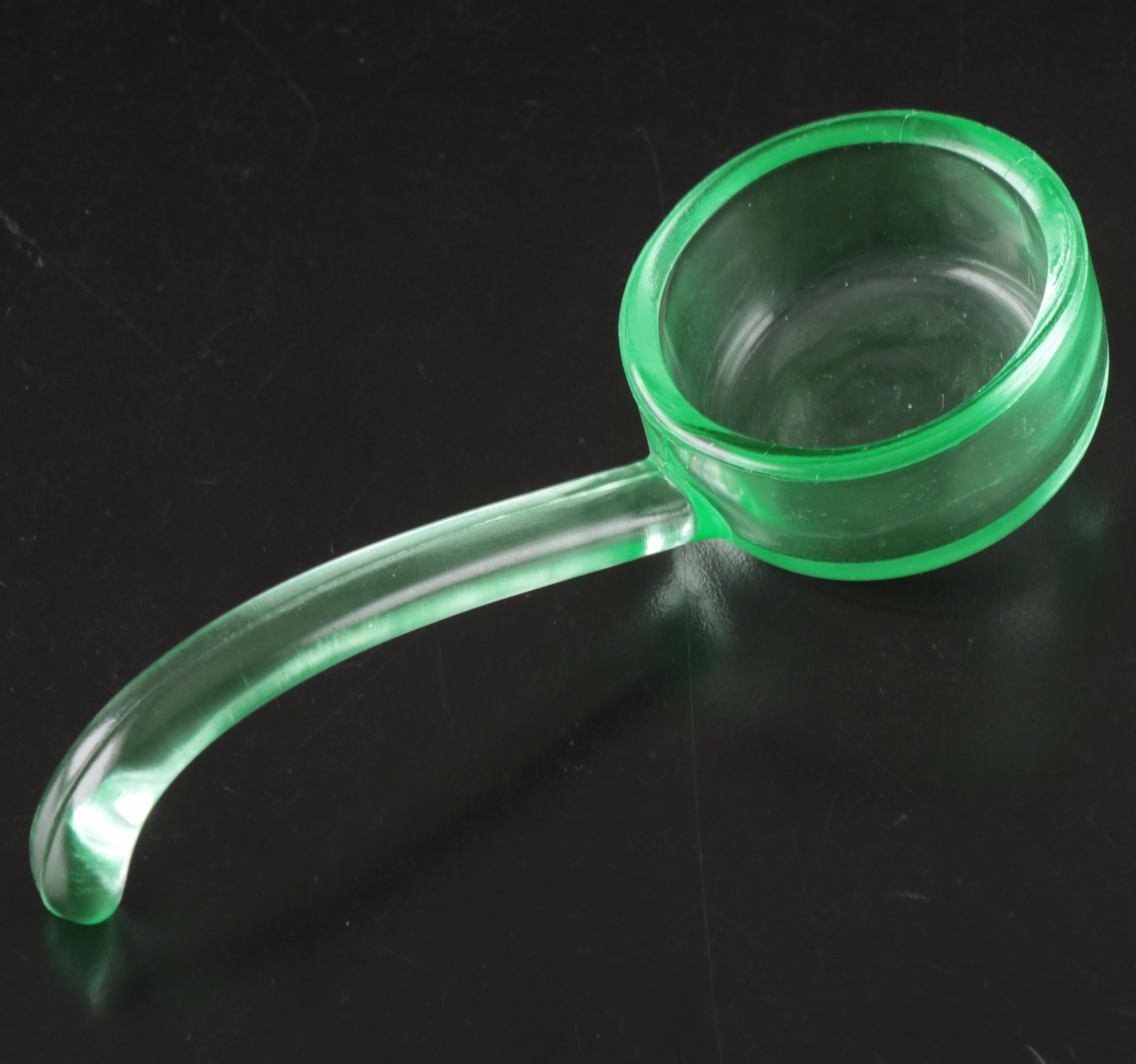 Imperial Glass "Diamond Block Green" and Other Uranium Glass Tableware