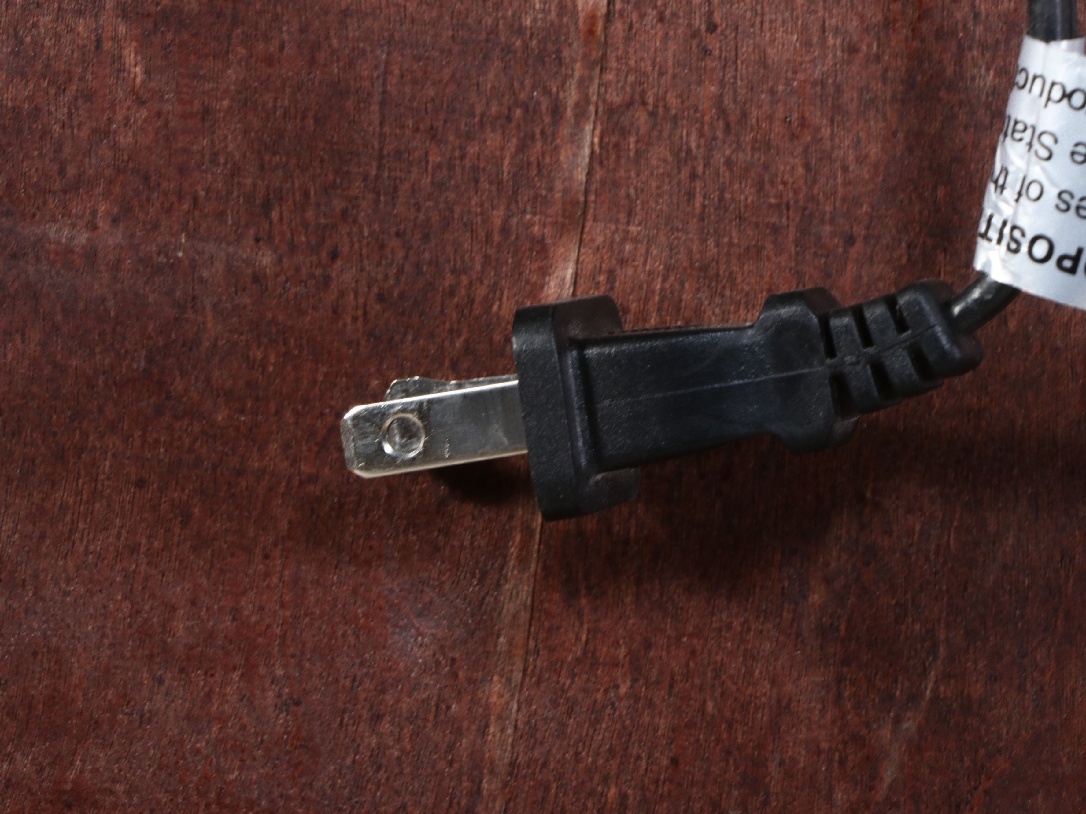 Traditional Style Illuminated Mahogany Finish Bookcase