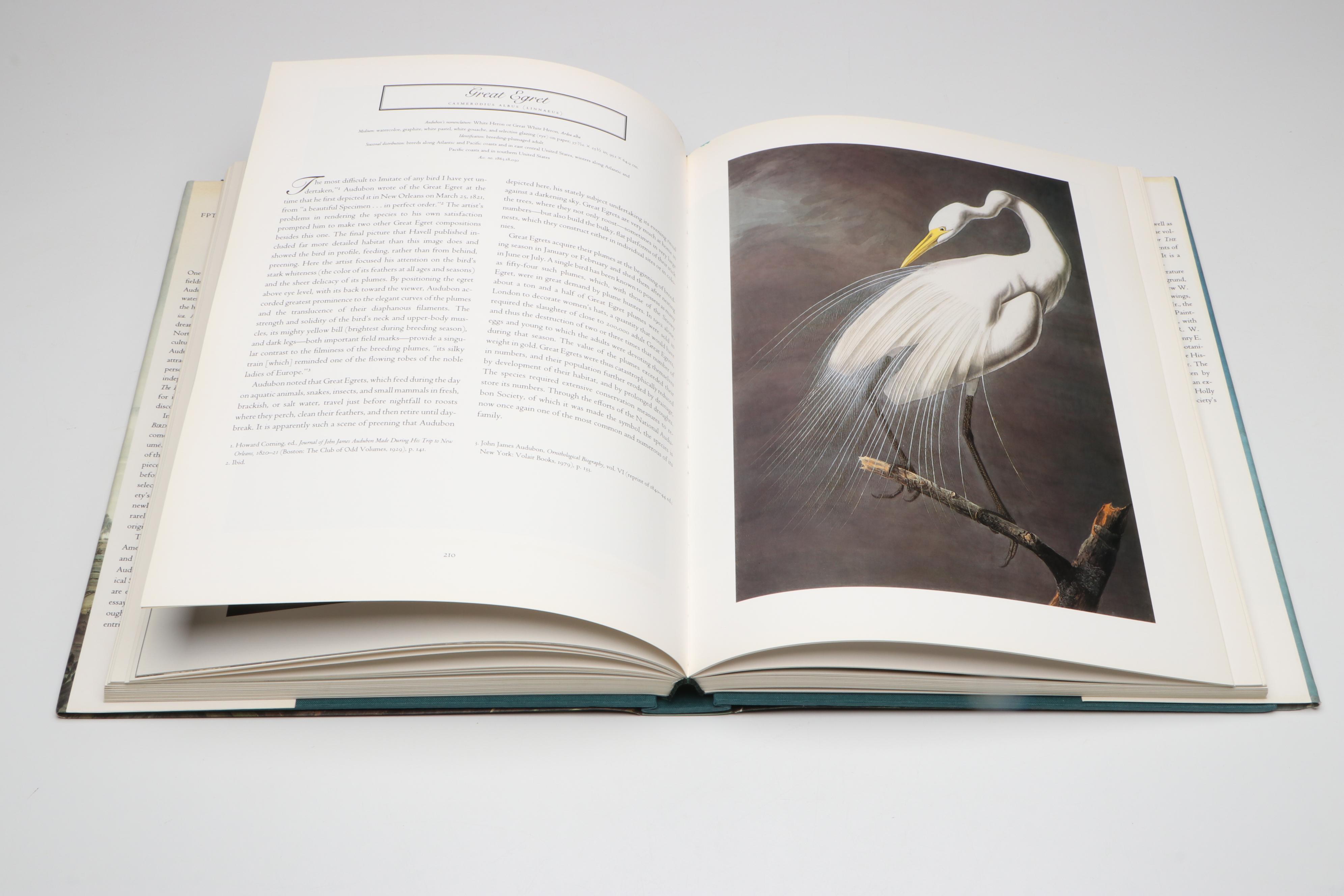 First Printing "John James Audubon: Watercolors for The Birds of America," 1993