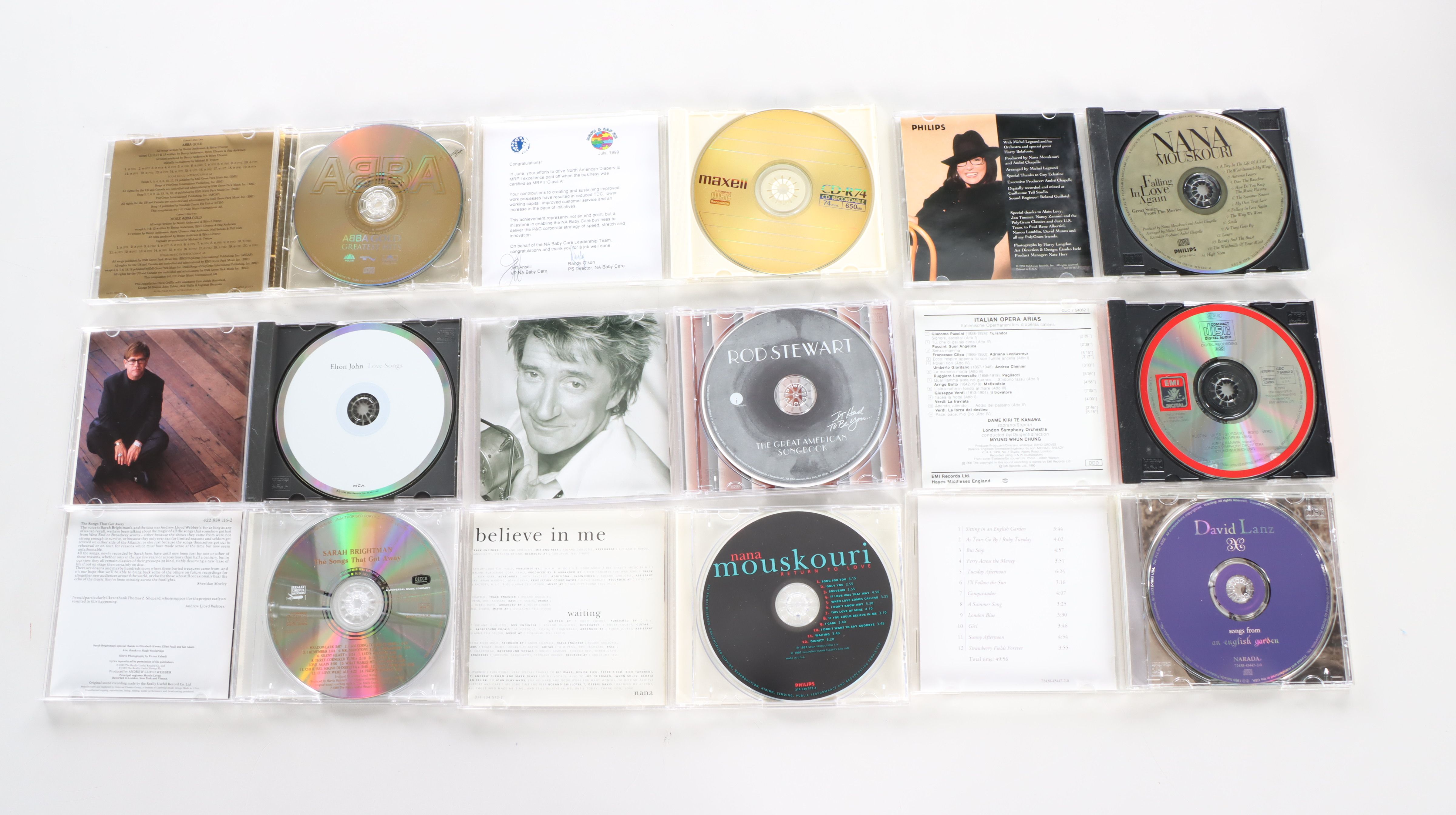 ABBA, Josh Groban, Sarah Brightman and More CDs