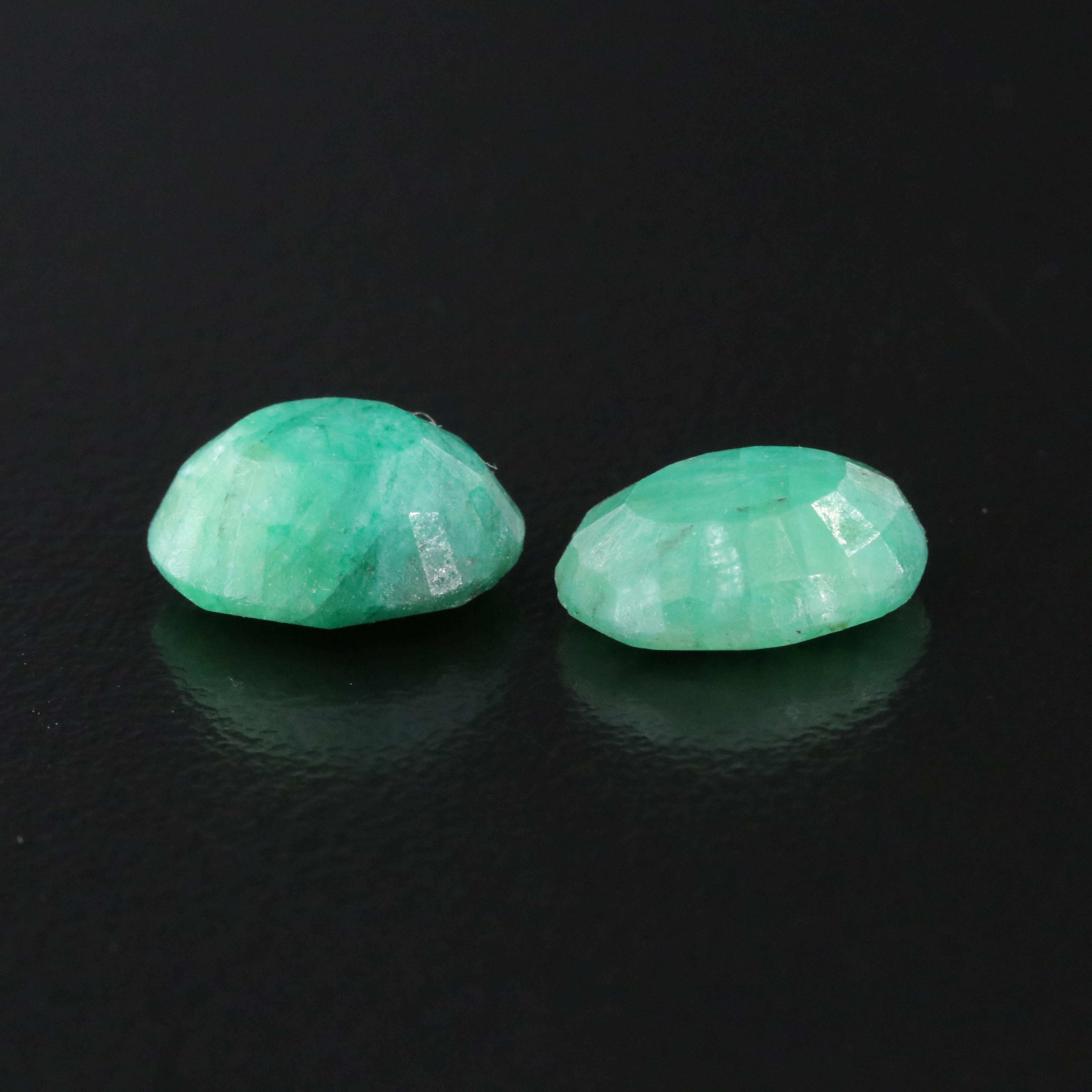 Loose 9.78 CTW Corundum Pair