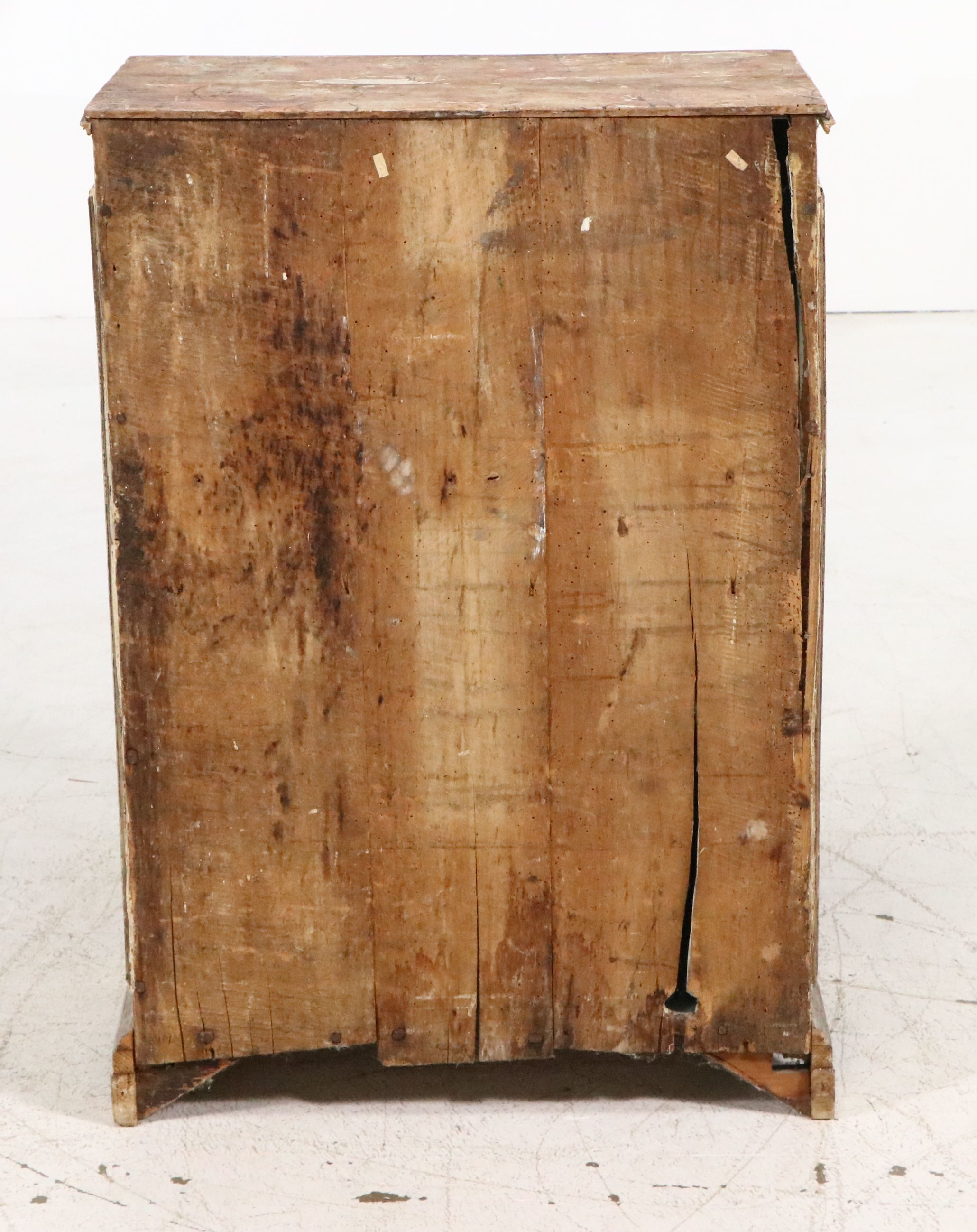 Henry Faulkner Estate Neoclassical Painted Commode, 18th/19th C.