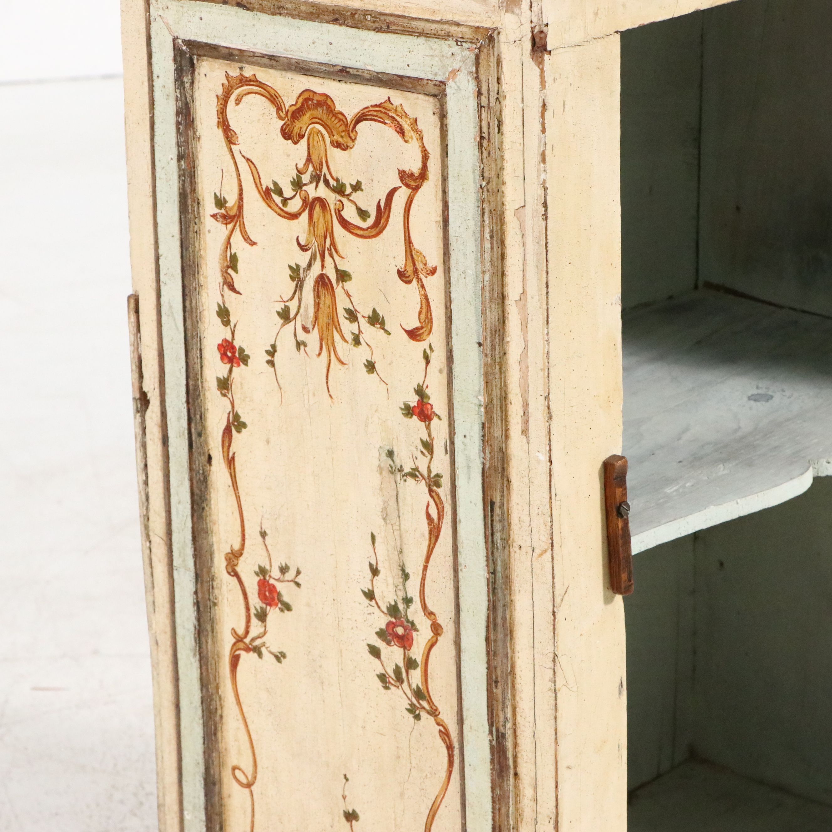 Henry Faulkner Estate Neoclassical Painted Commode, 18th/19th C.