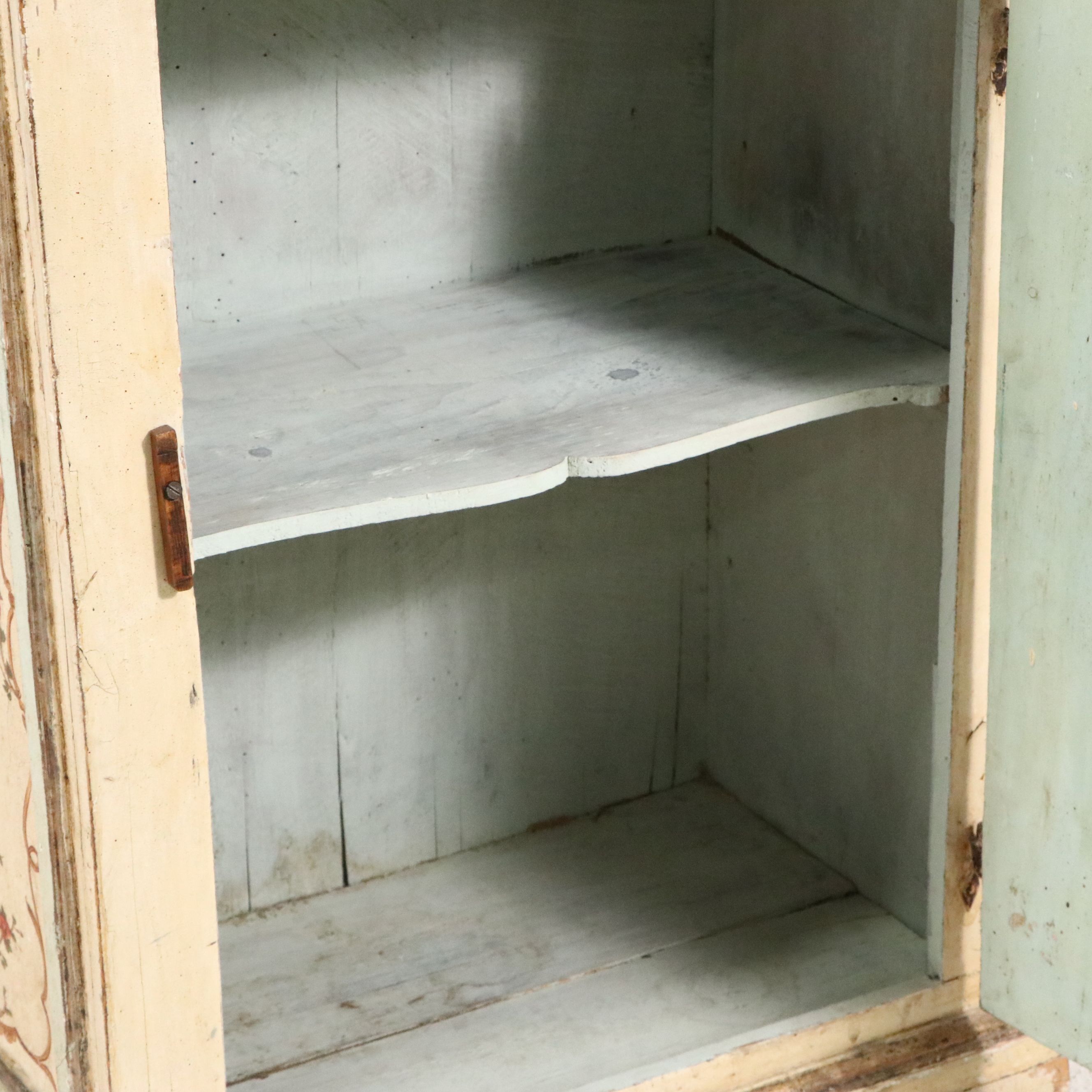 Henry Faulkner Estate Neoclassical Painted Commode, 18th/19th C.