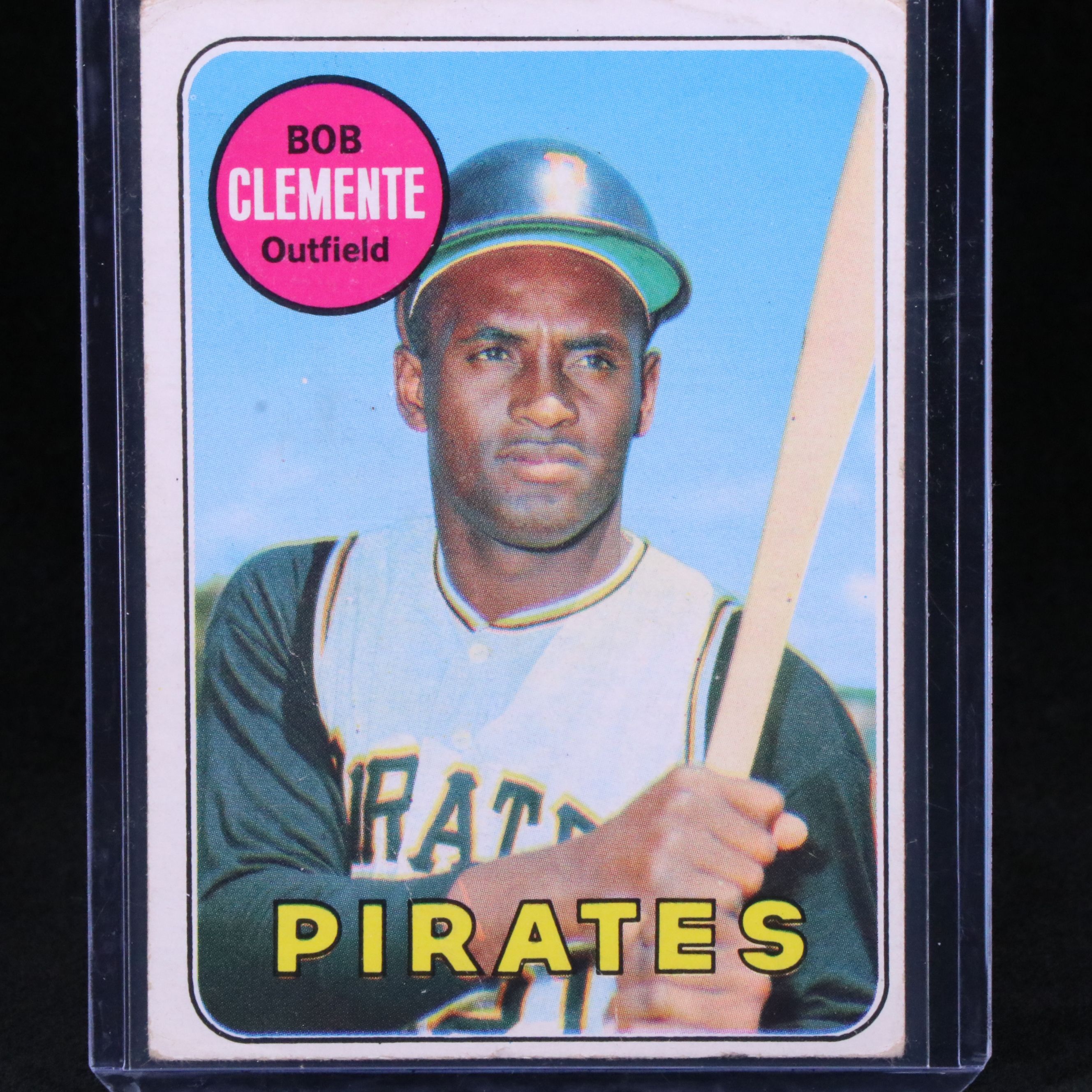 1969 Topps Roberto Clemente Pittsburgh Pirates Baseball Card