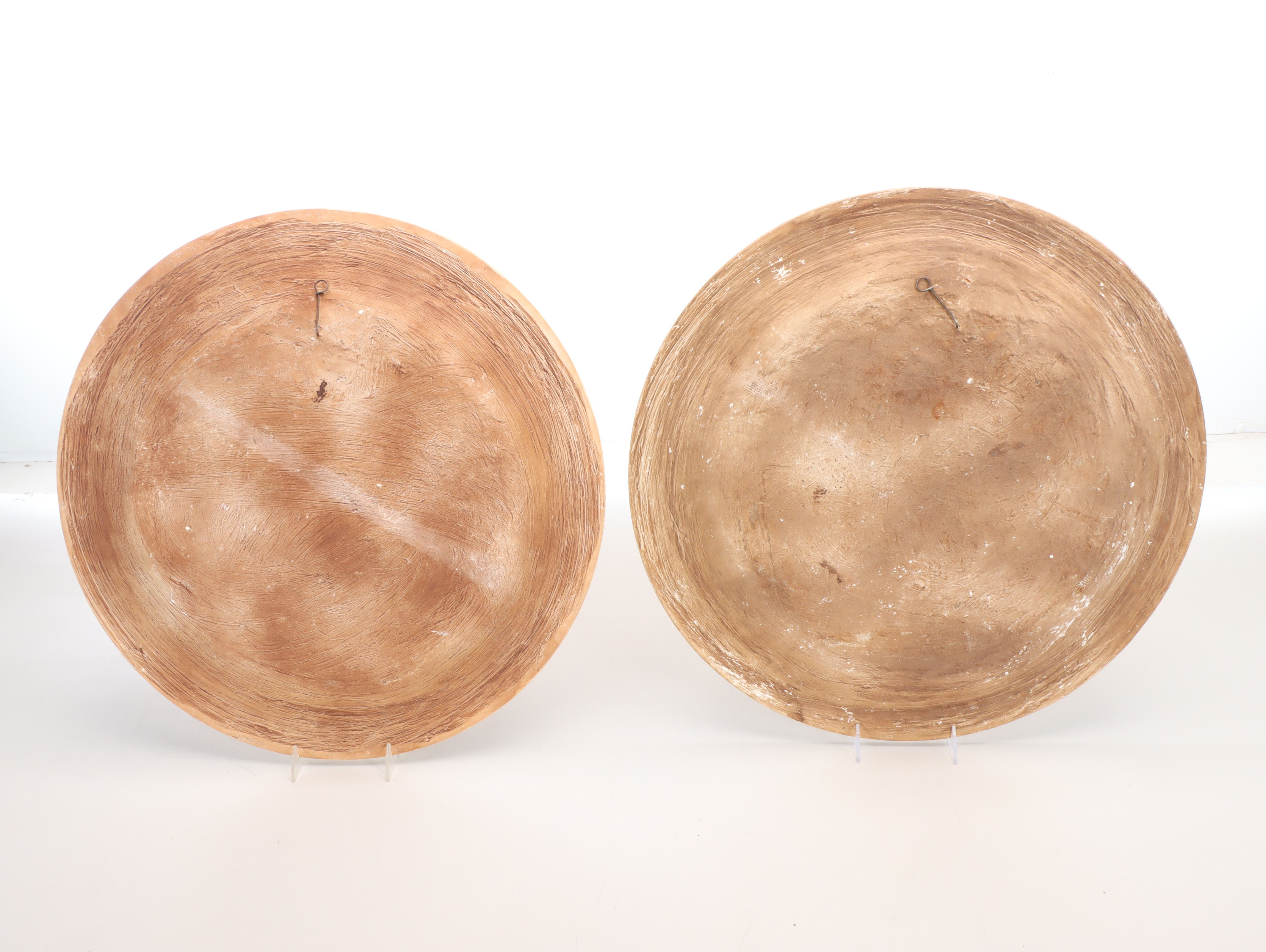 Hudepohl "Pure Grain Beer" Chalkware Wall Hanging, Vintage