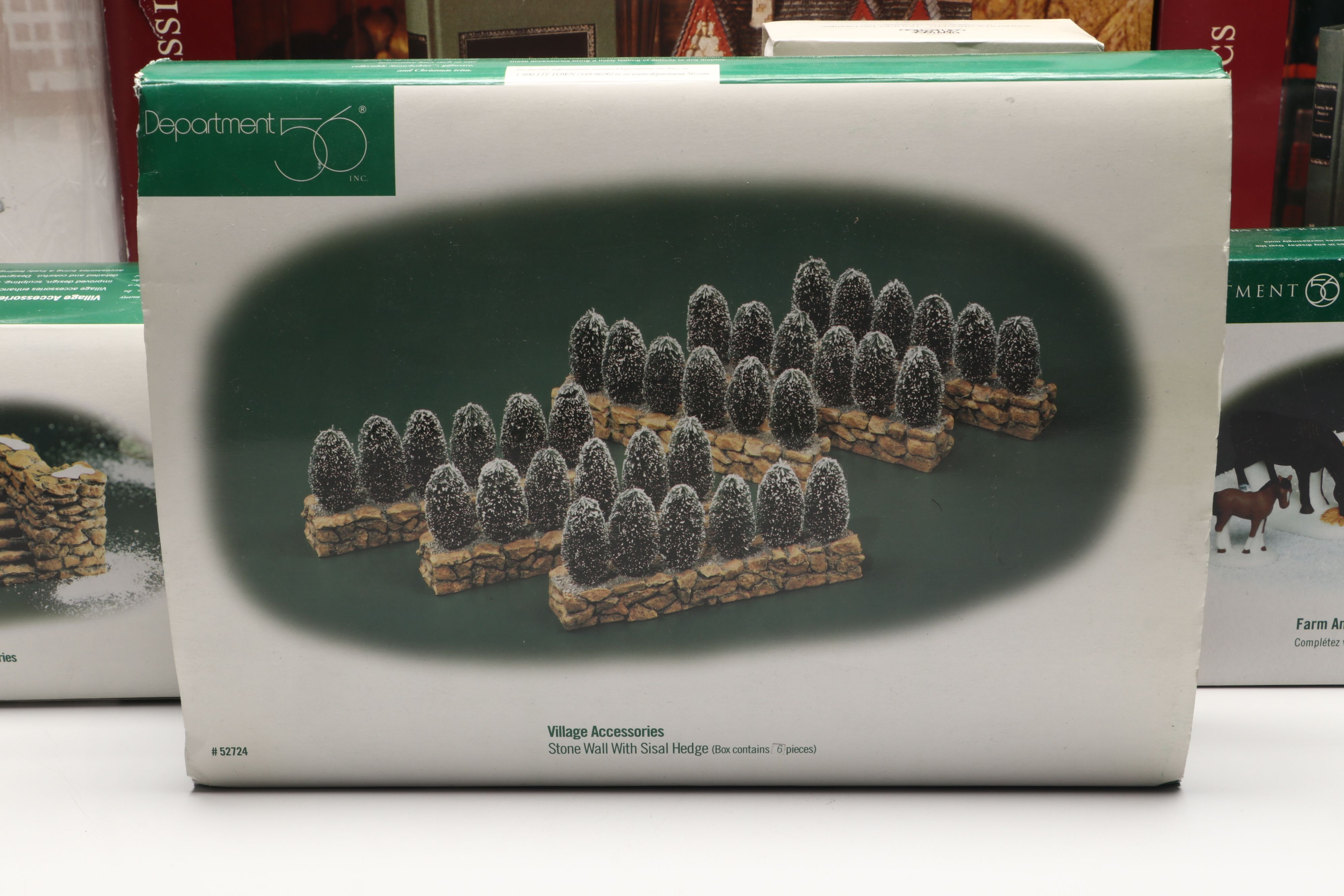 Department 56 Literary Classics and Snow Village Porcelain Sets