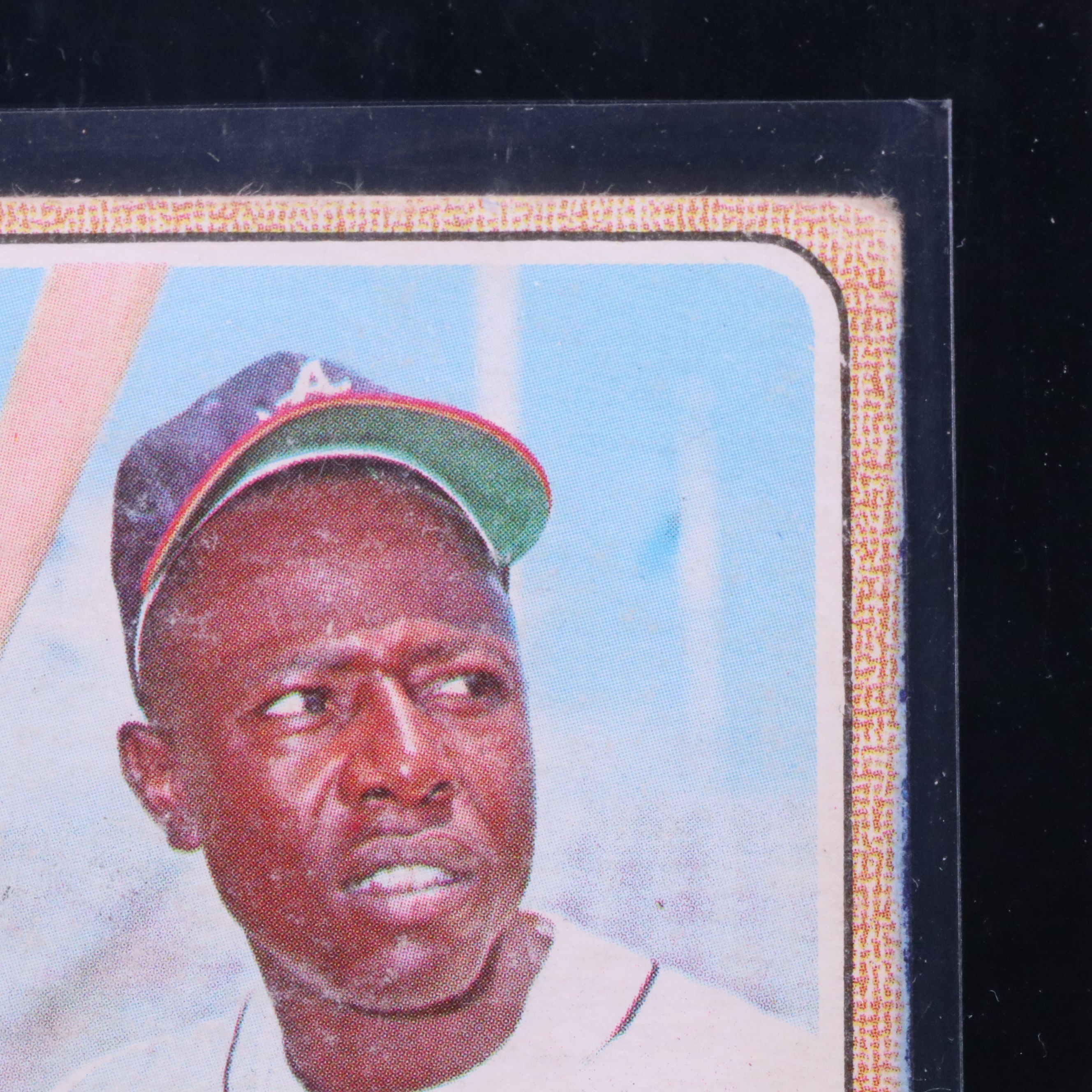 1968 Topps Hank Aaron Atlanta Braves Baseball Card